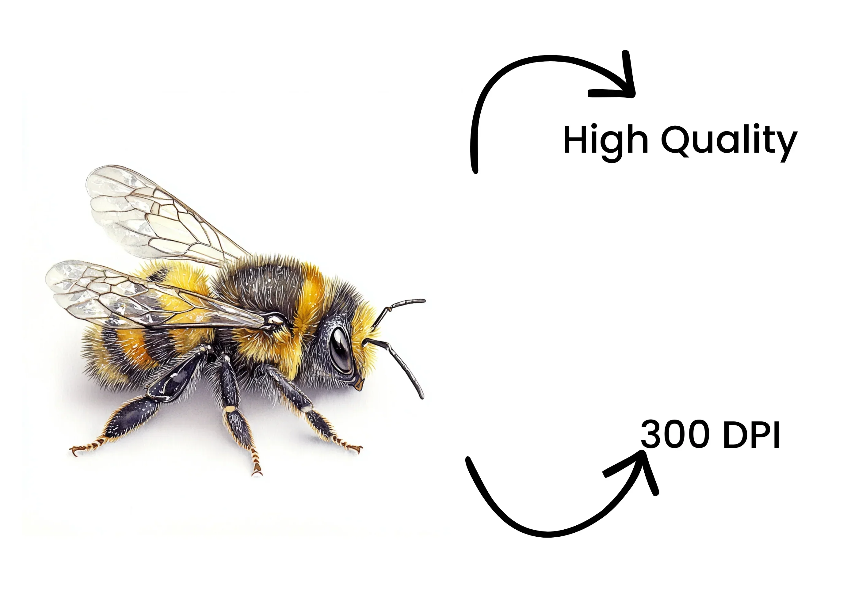Bumble Bee Clipart Bundle - Image 4