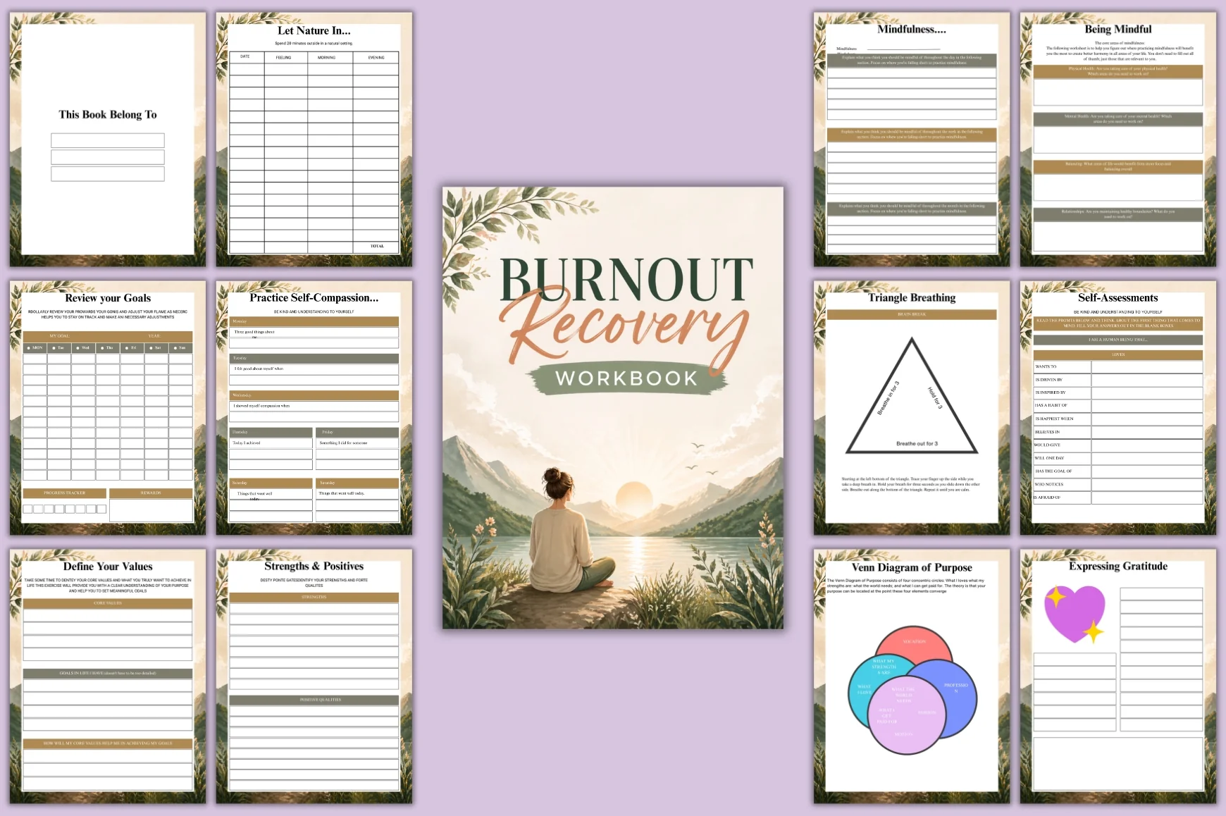 Burnout Recovery Workbook - Image 8