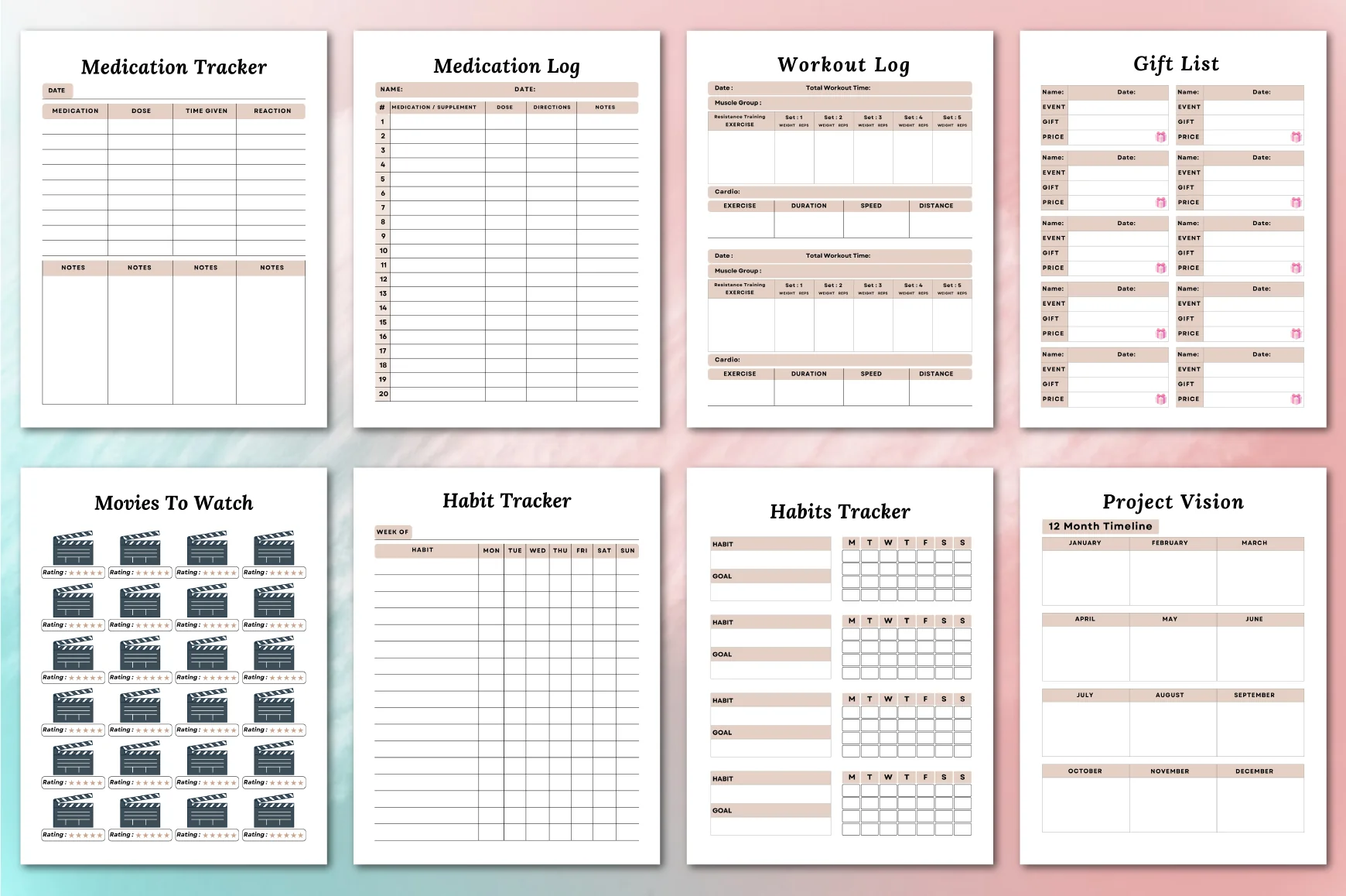 Business Planner Template - Image 3