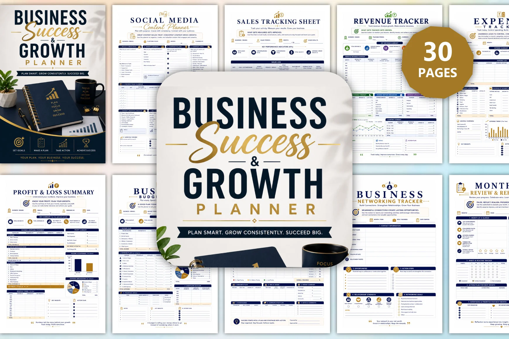 Business Success Growth Planner