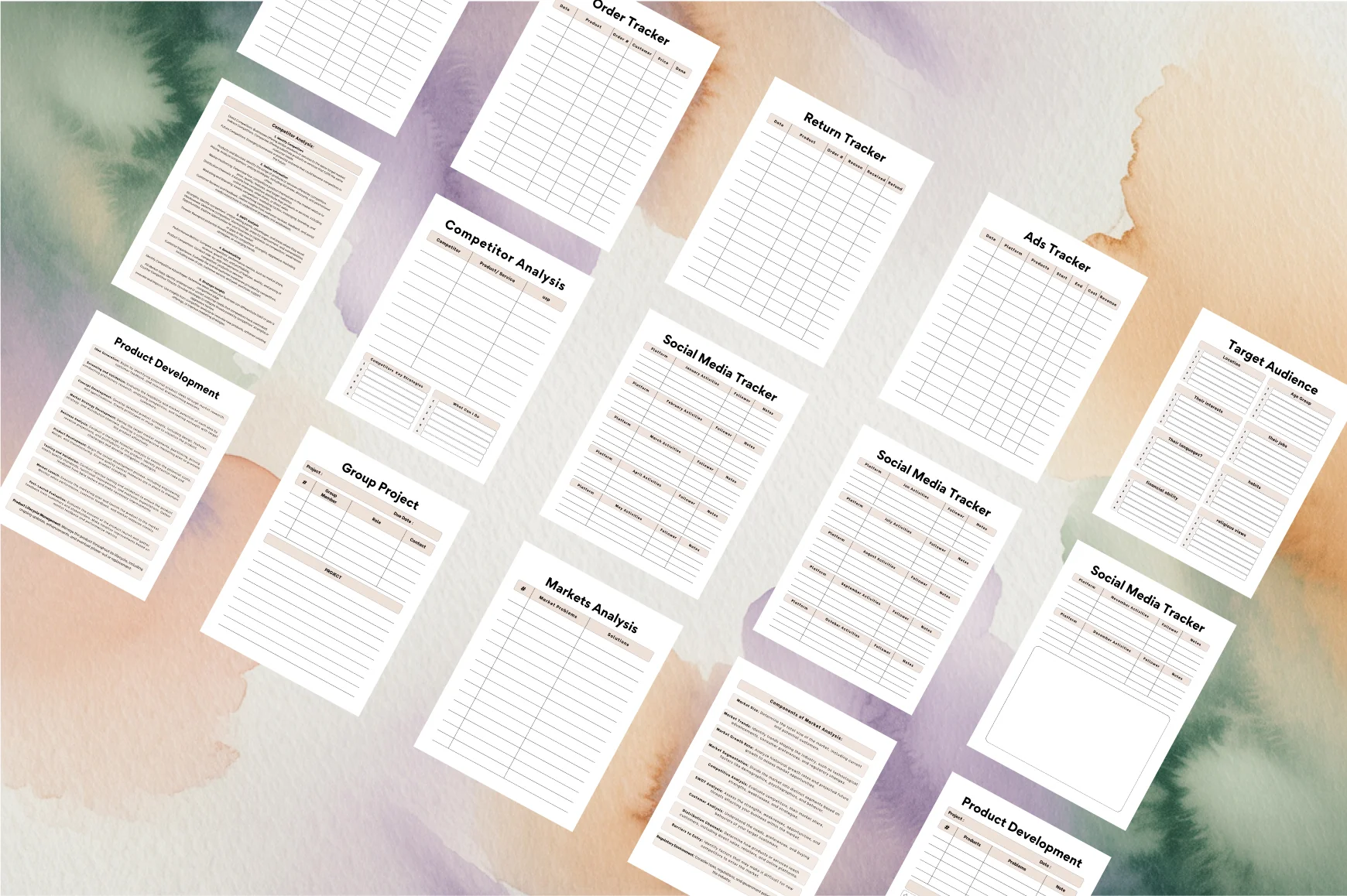 Business Workbook Template - Image 3