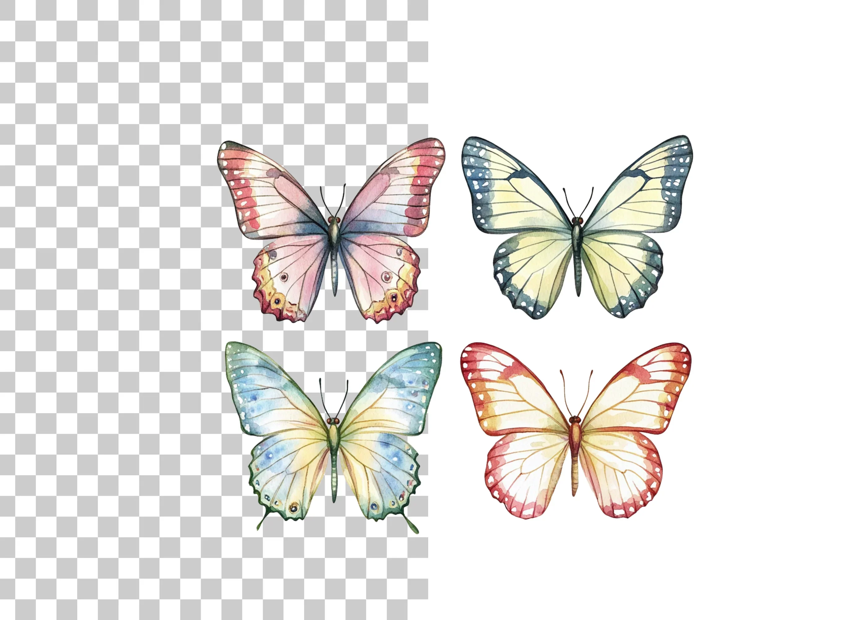 Butterfly Clipart Bundle - Image 2