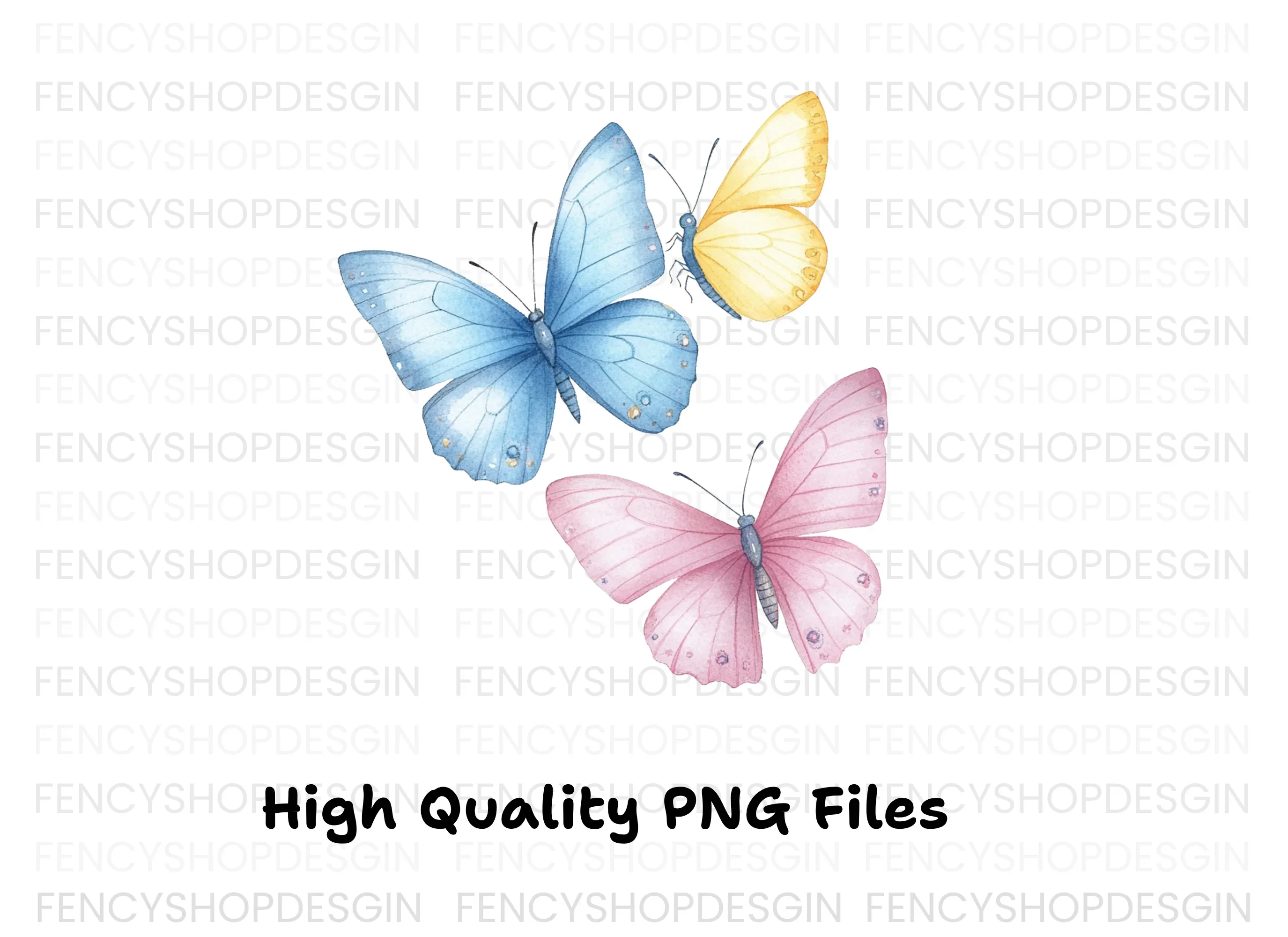Butterfly Clipart Bundle - Image 3
