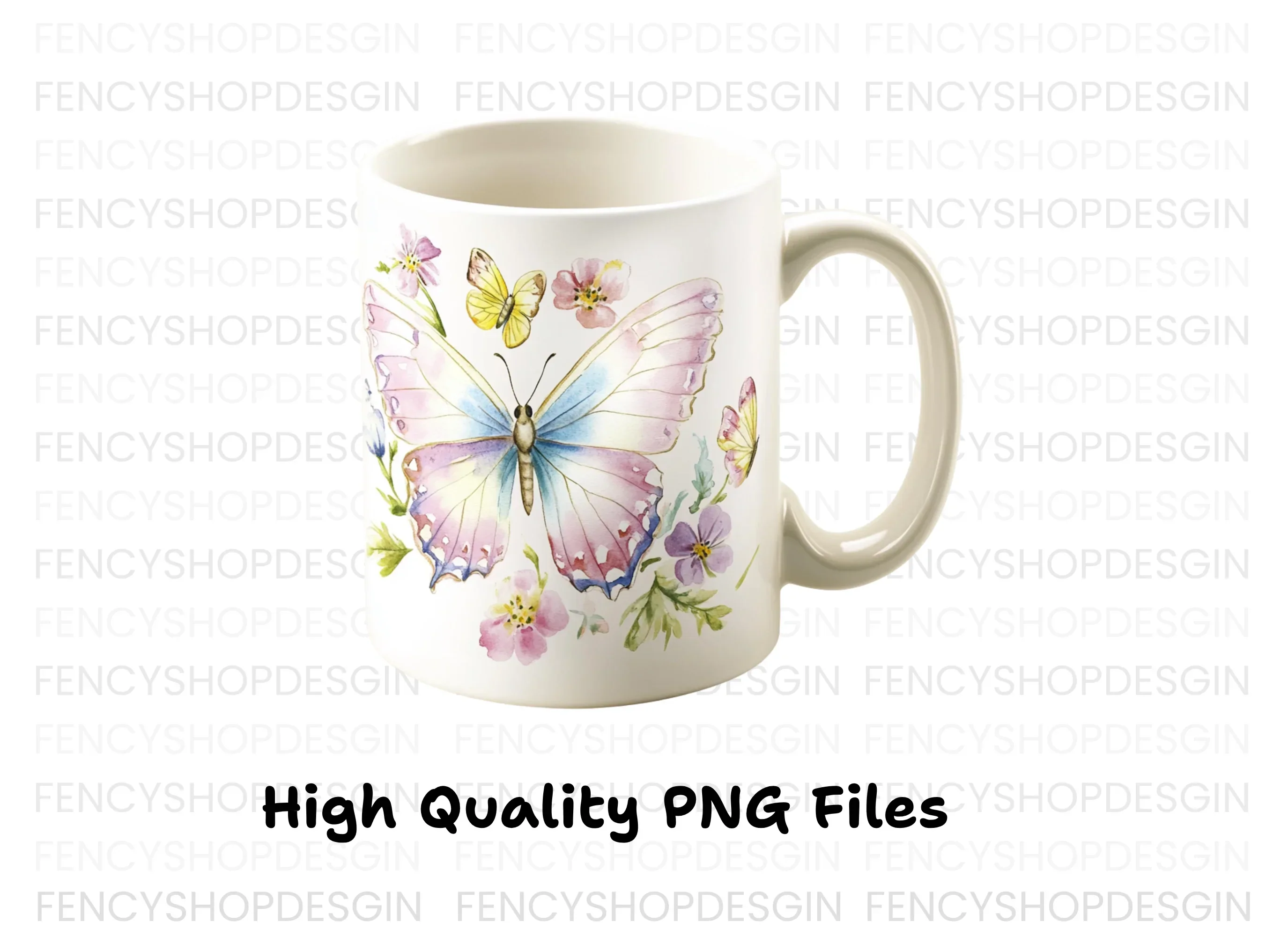 Butterfly Themed Designs Clipart Bundle - Image 3