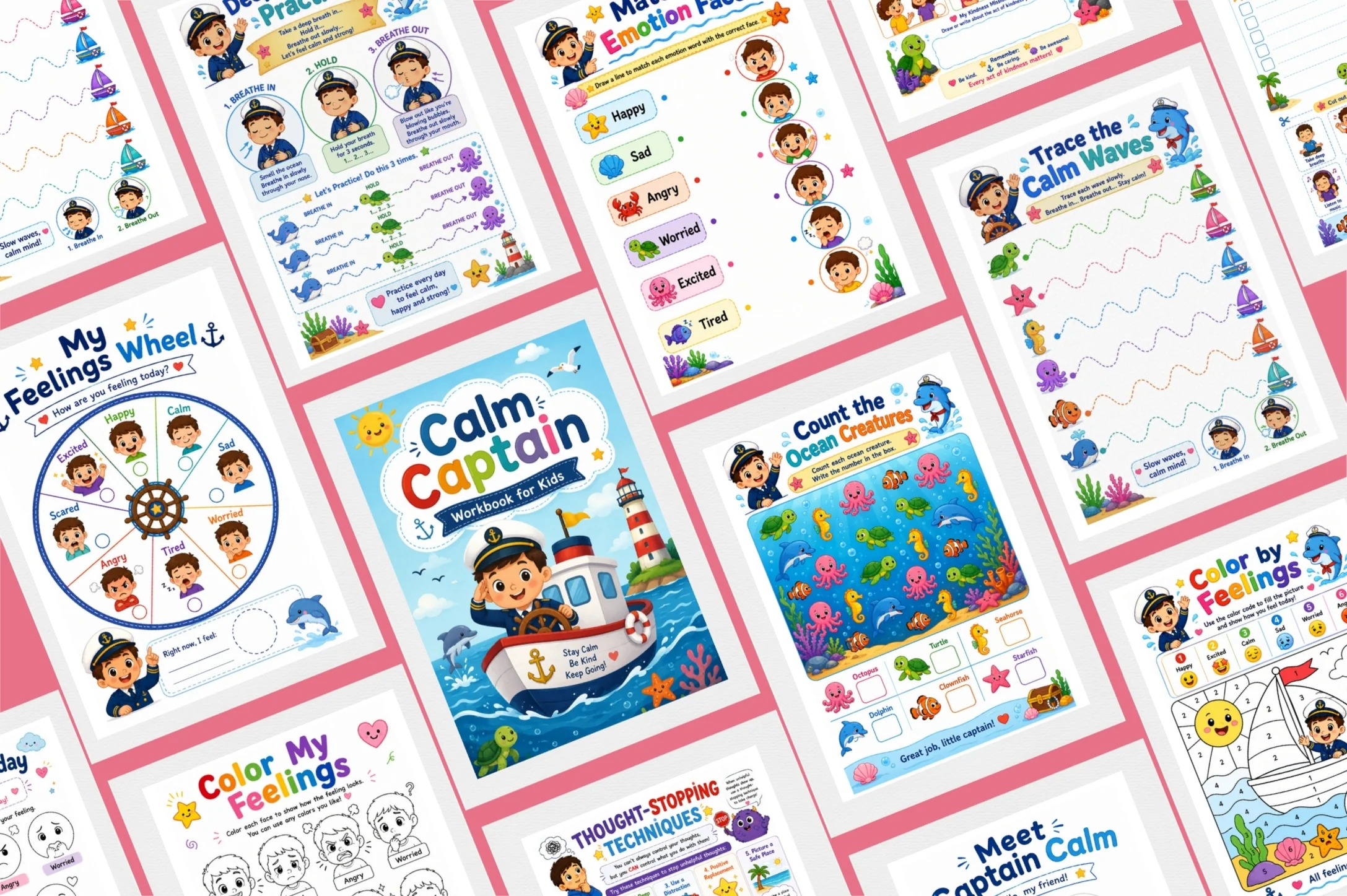 Calm Captain For Kids Workbook - Image 6