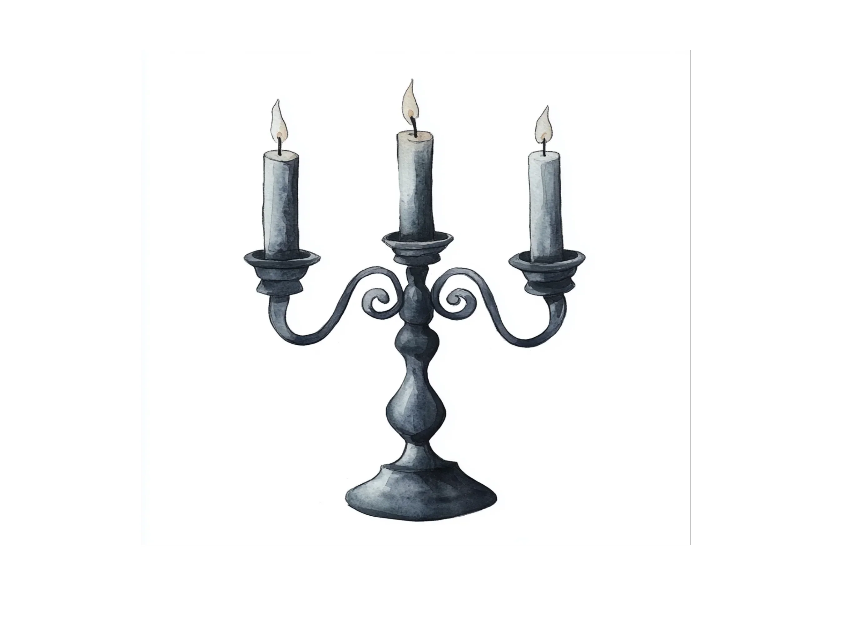 Candelabra Clipart Bundle - Image 2