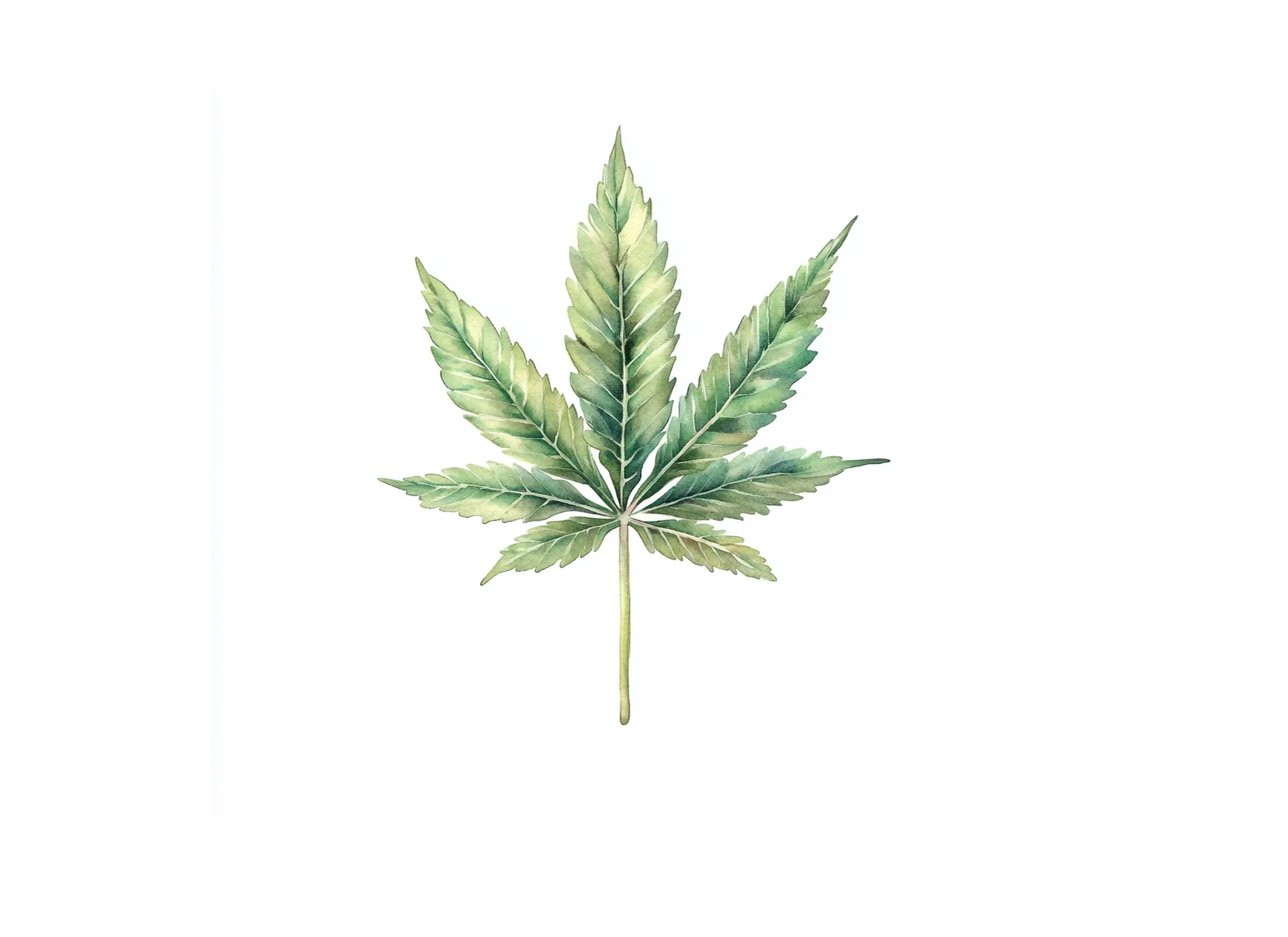 Cannabis Leaves Clipart Bundle - Image 3