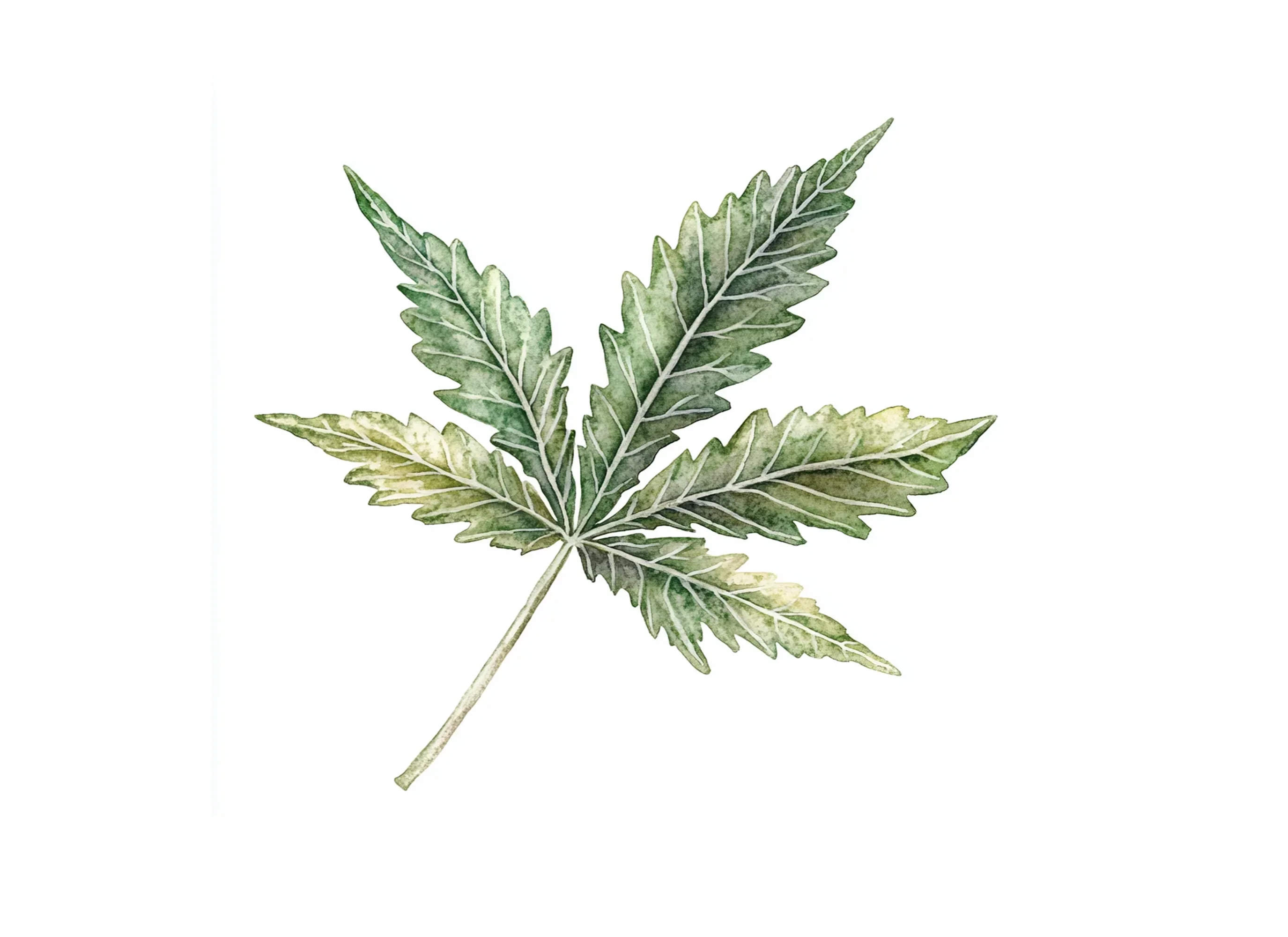 Cannabis Leaves Clipart Bundle - Image 3