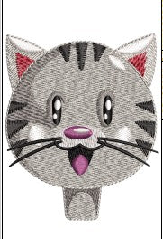 Cat Embroidery Design
