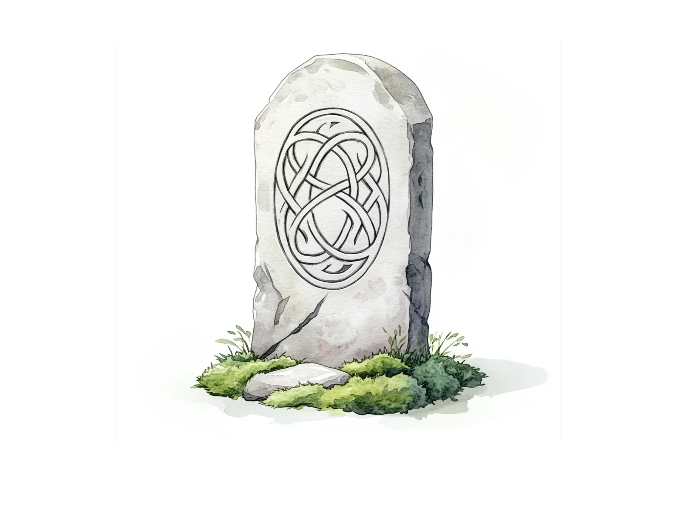Celtic Knot Stone Monument Clipart Bundle - Image 3