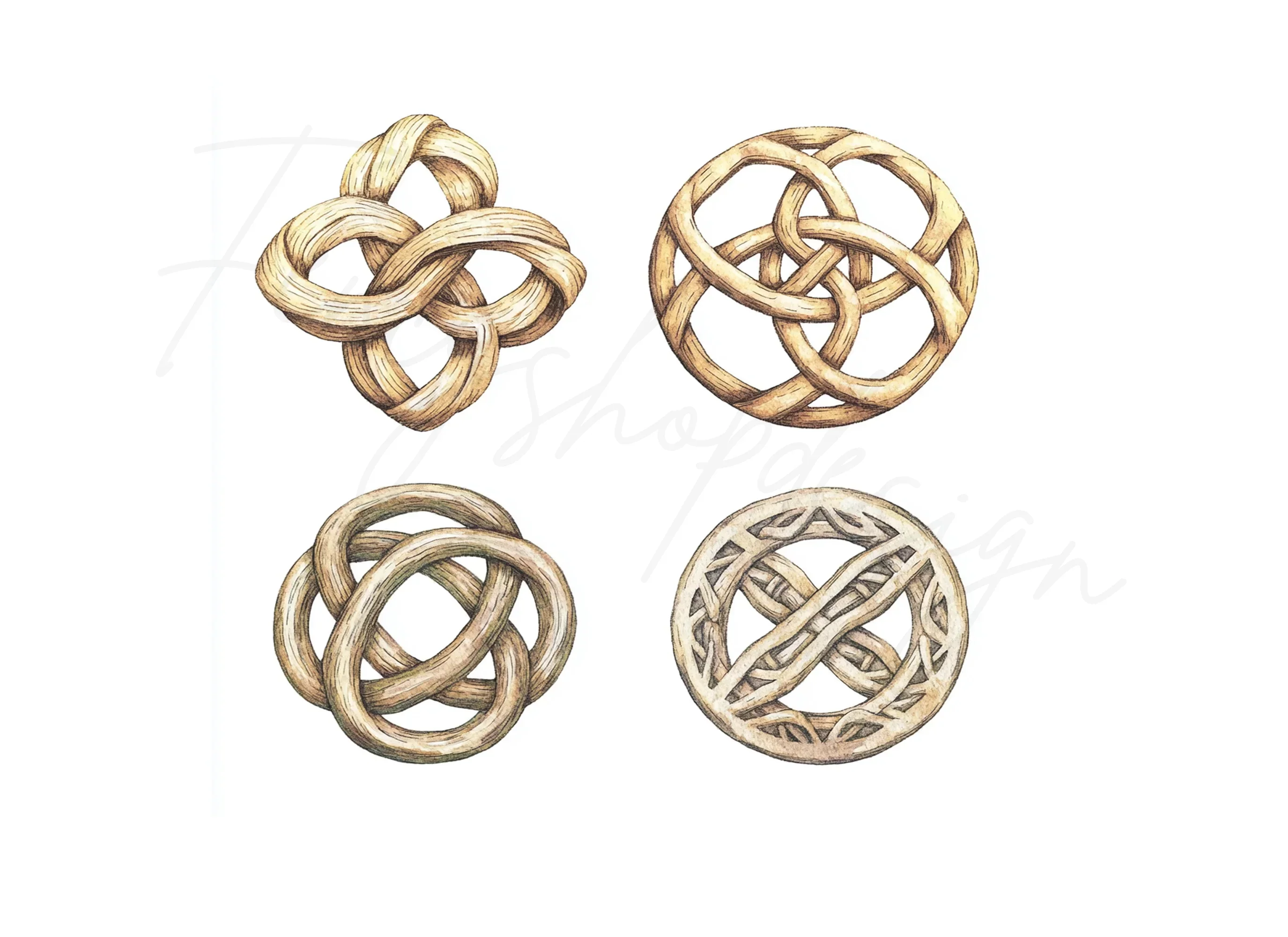 Celtic Knots Clipart Bundle - Image 2