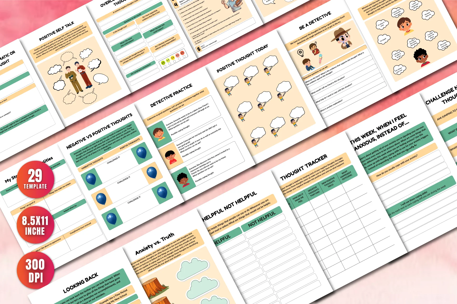 Challenging Negative Thoughts: CBT Planner - Image 2