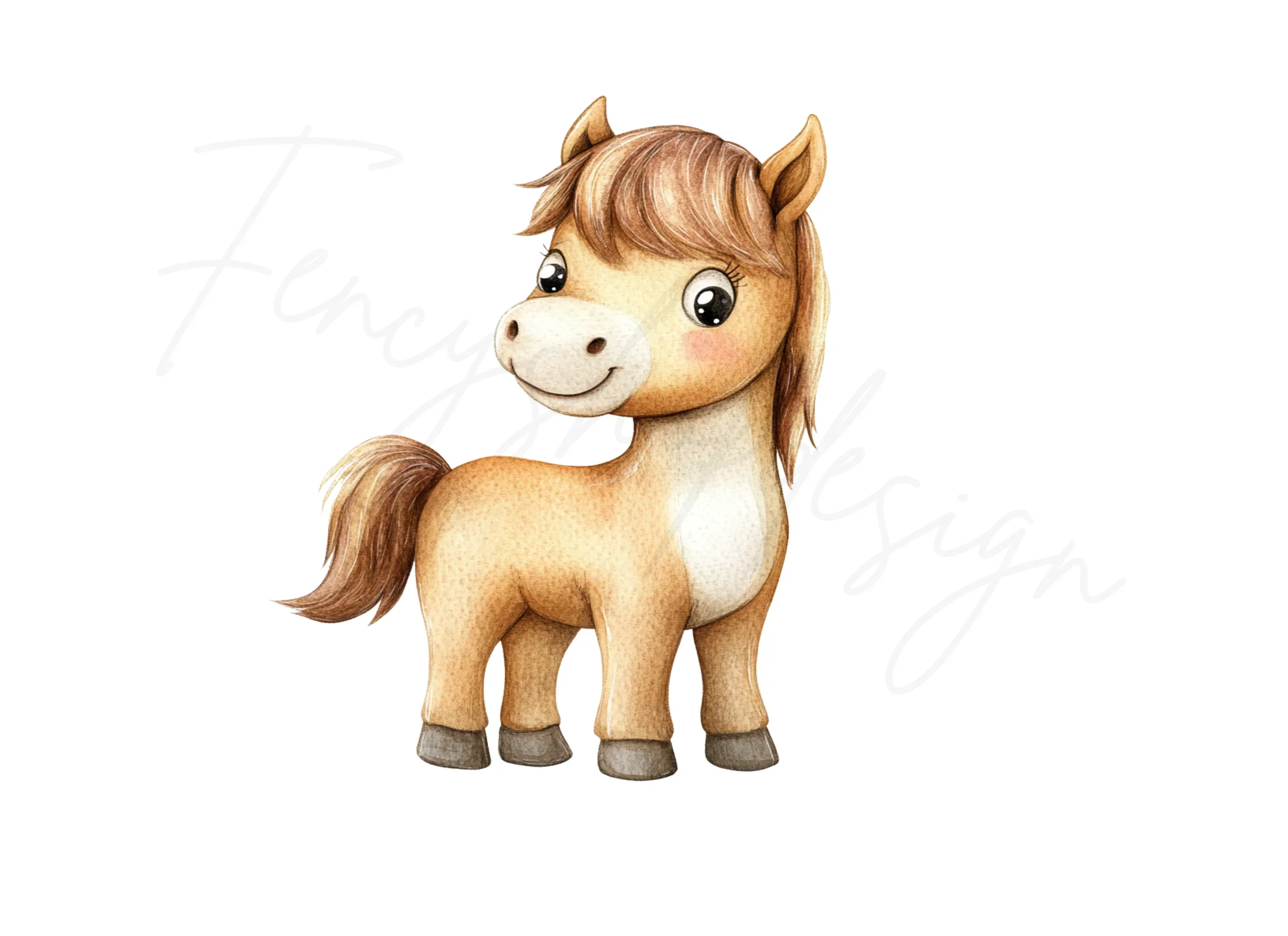 Charming Baby Horse Clipart Bundle - Image 2