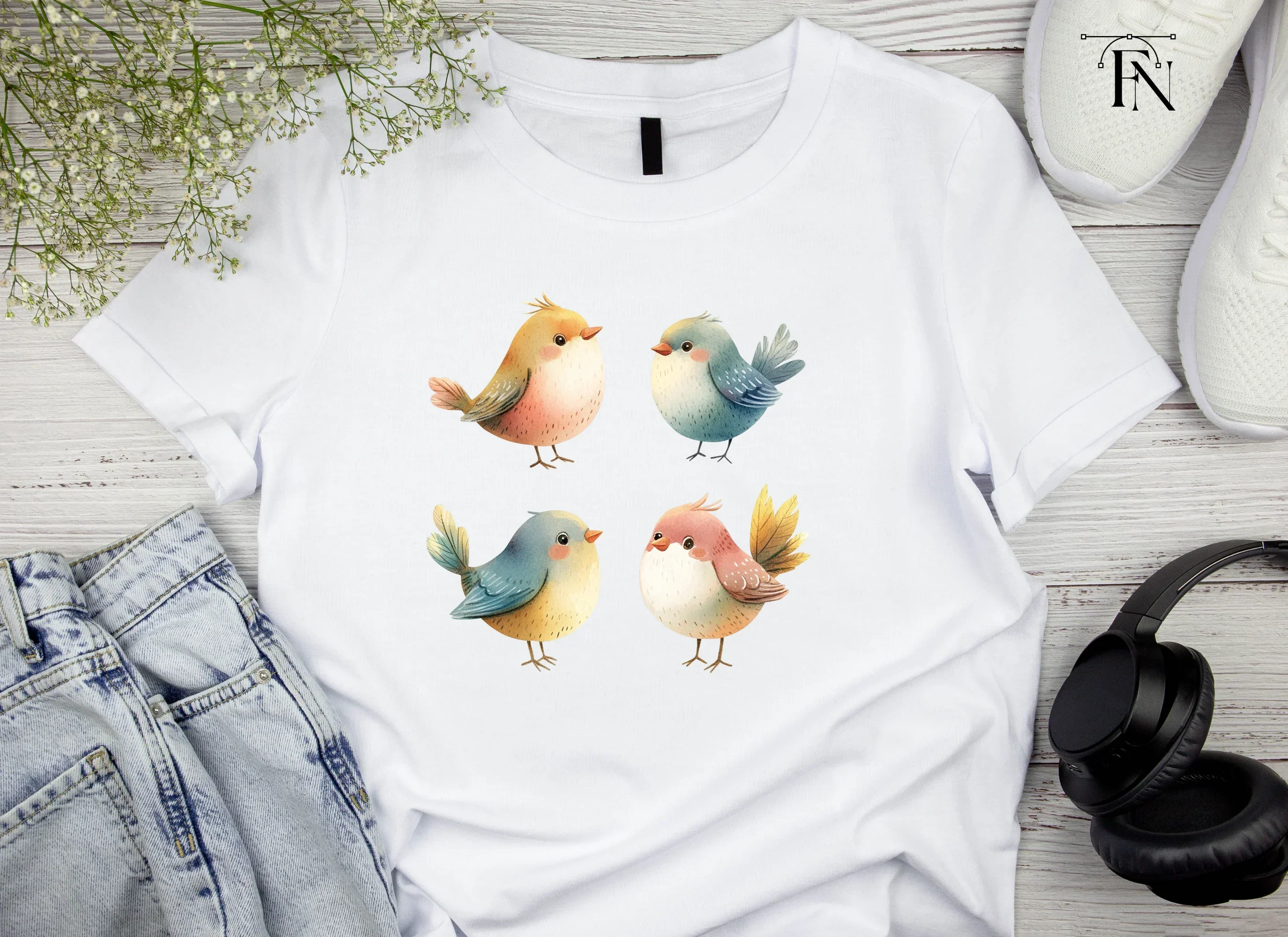 Charming Bird Clipart Bundle - Image 6