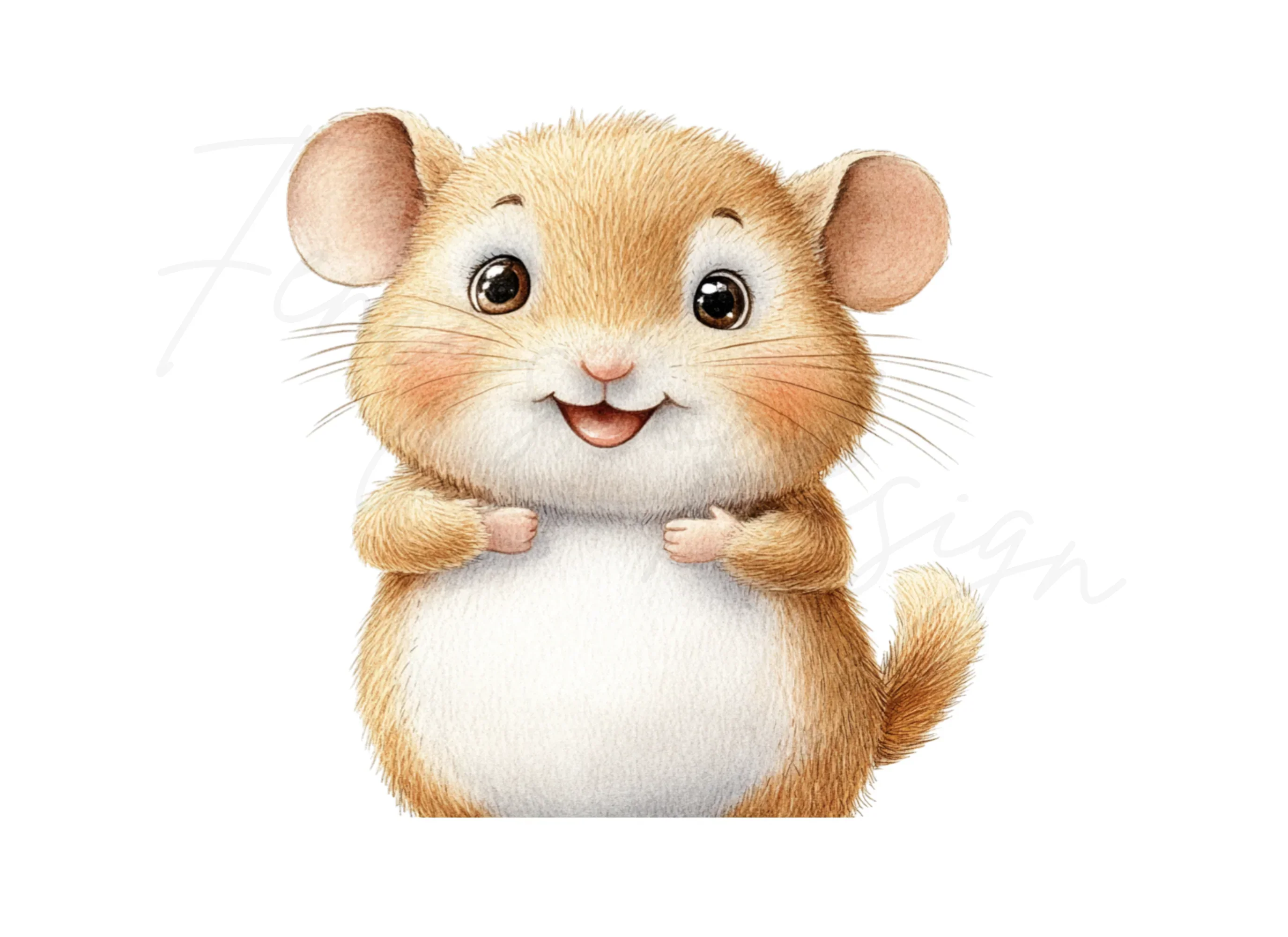Charming Hamster Clipart Bundle - Image 2
