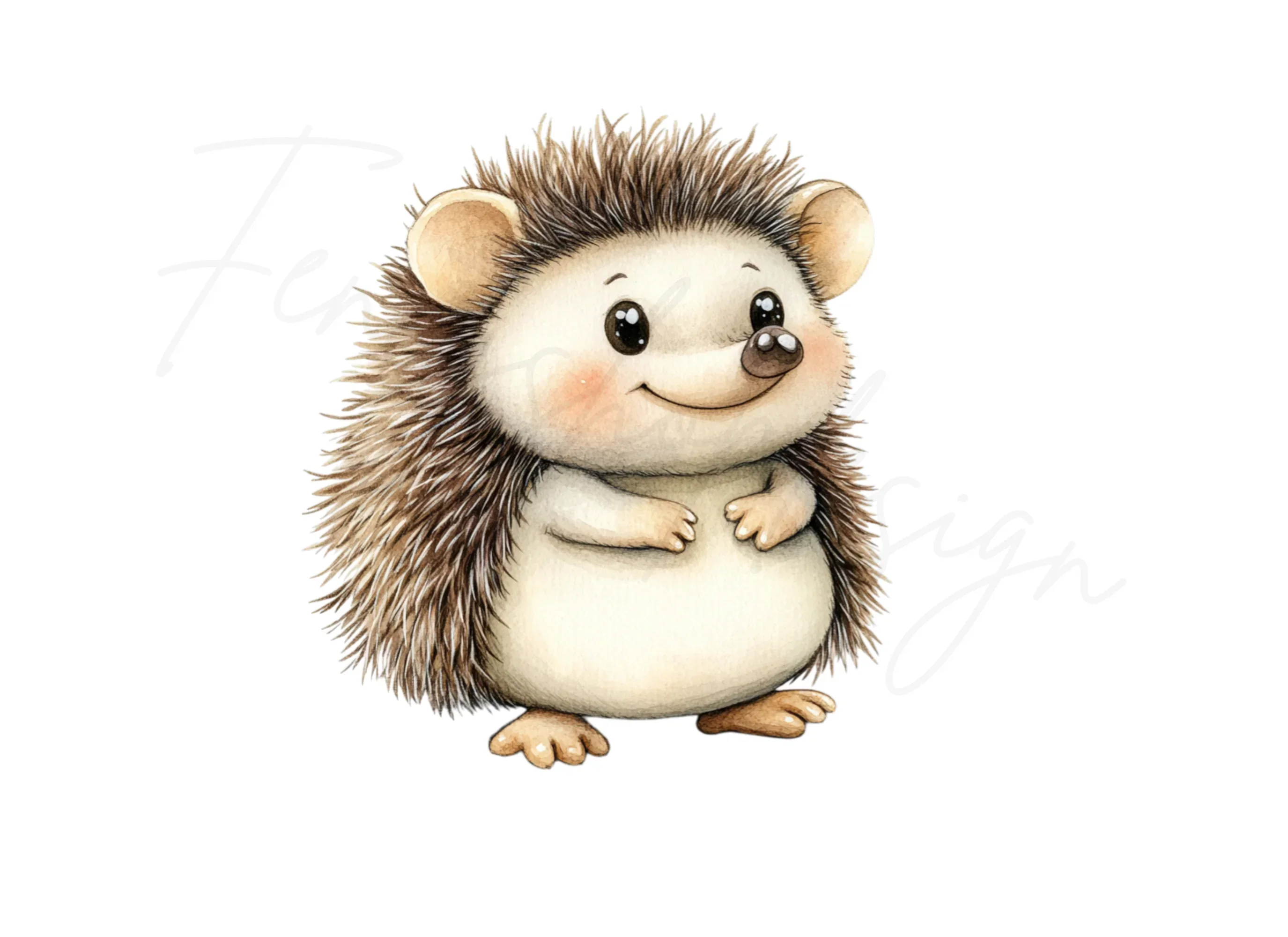 Charming Hedgehog Clipart Bundle - Image 2