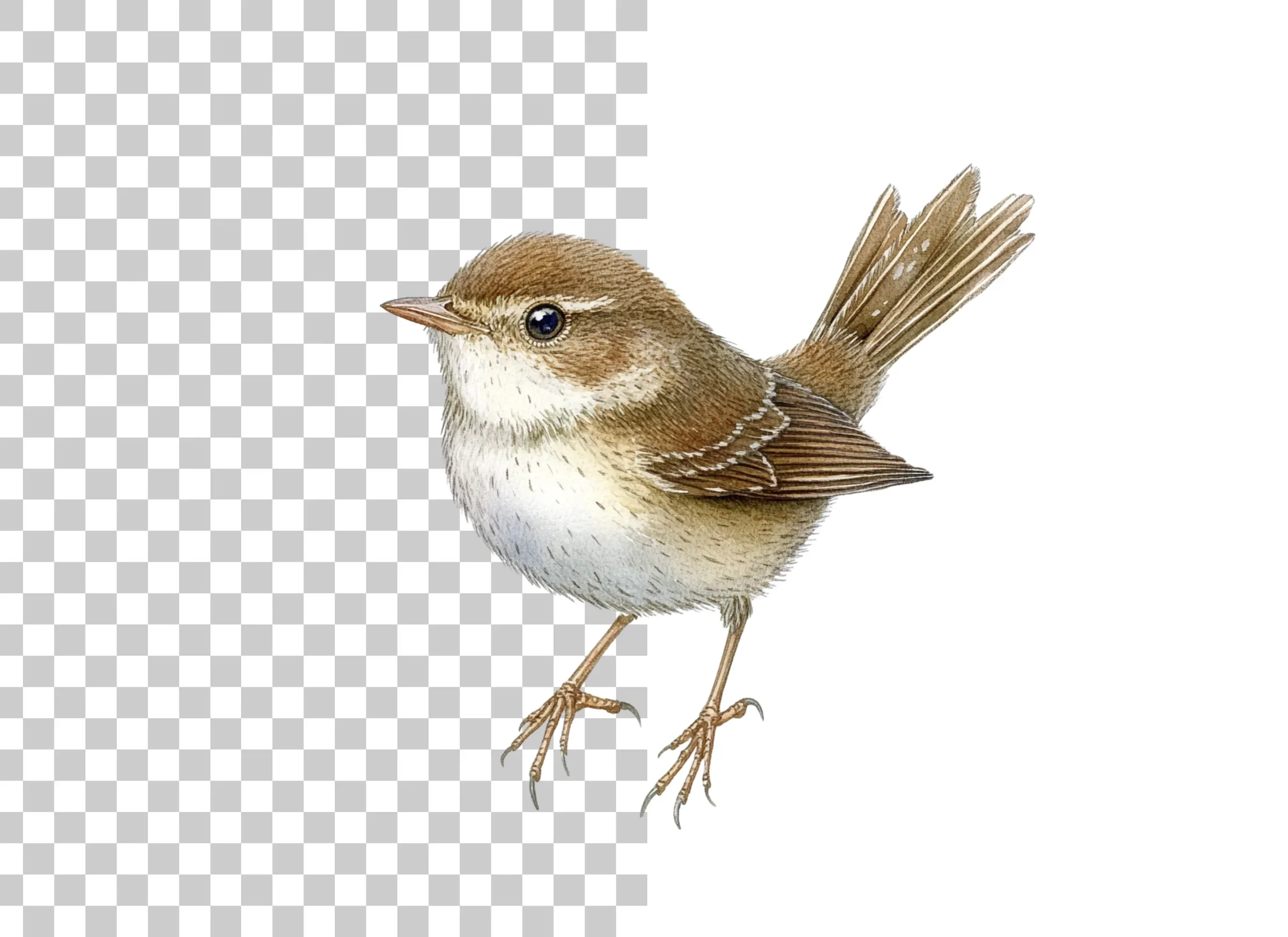 Charming Little Brown Bird Clipart Bundle - Image 2