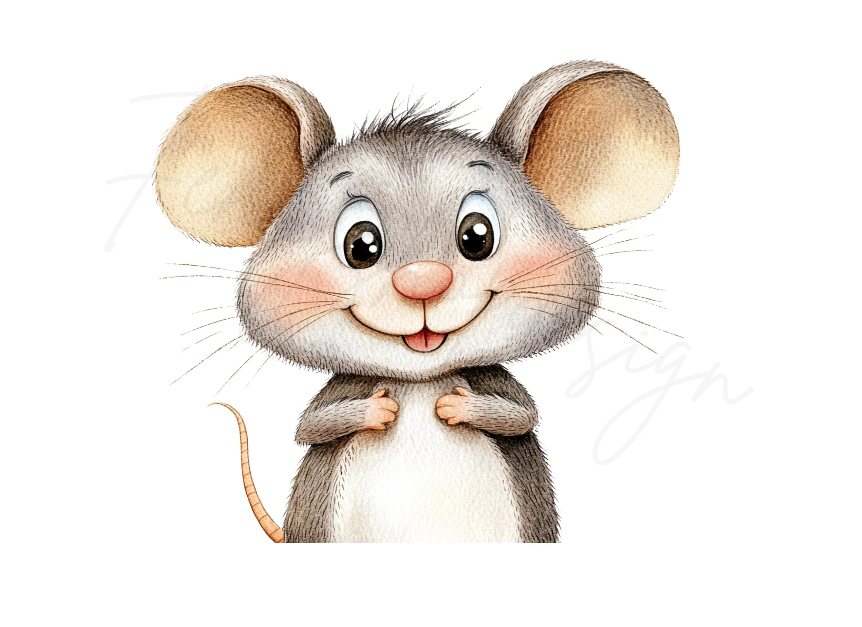 Charming Mouse Clipart Bundle - Image 2