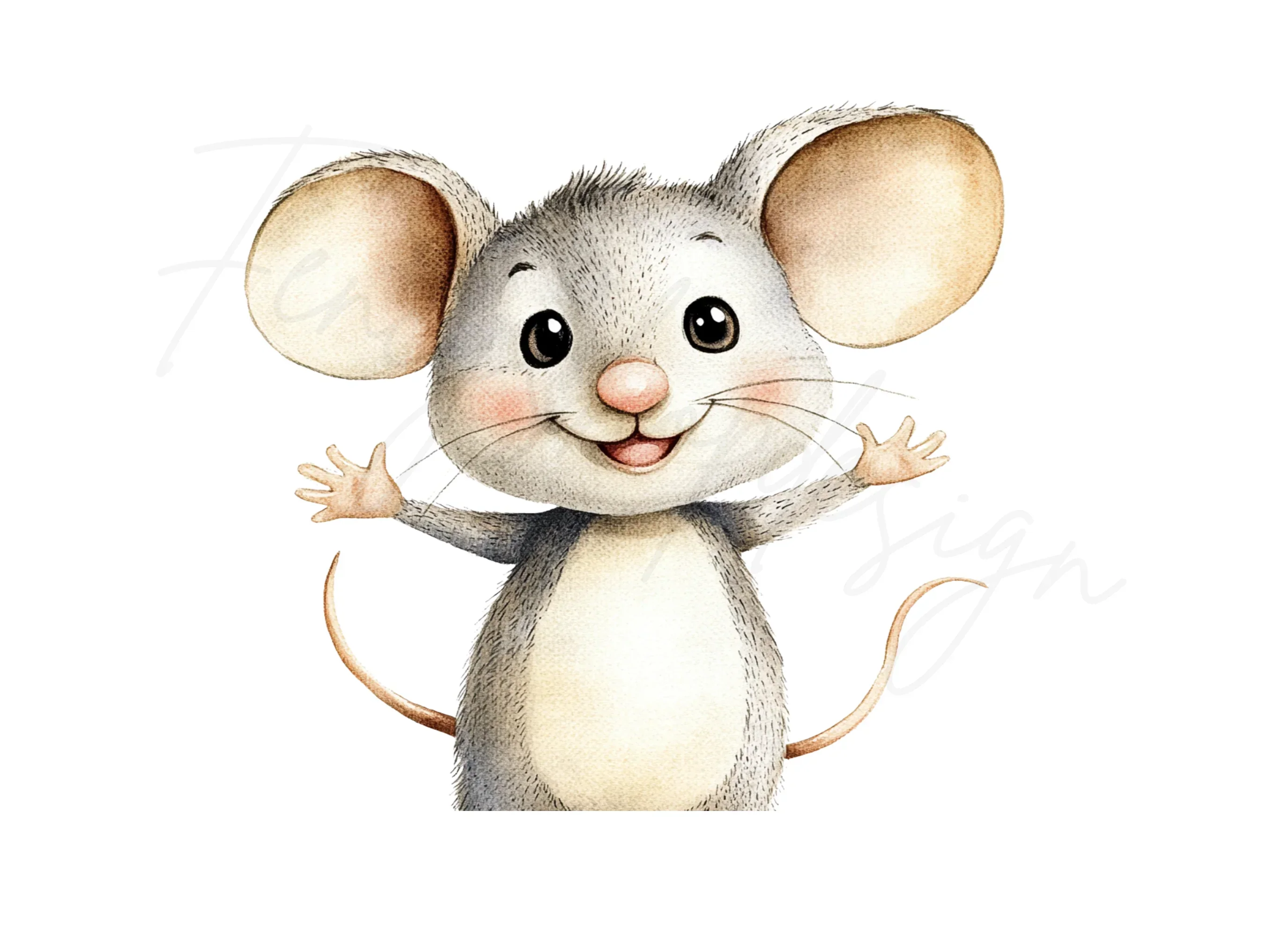 Charming Mouse Clipart Bundle - Image 3