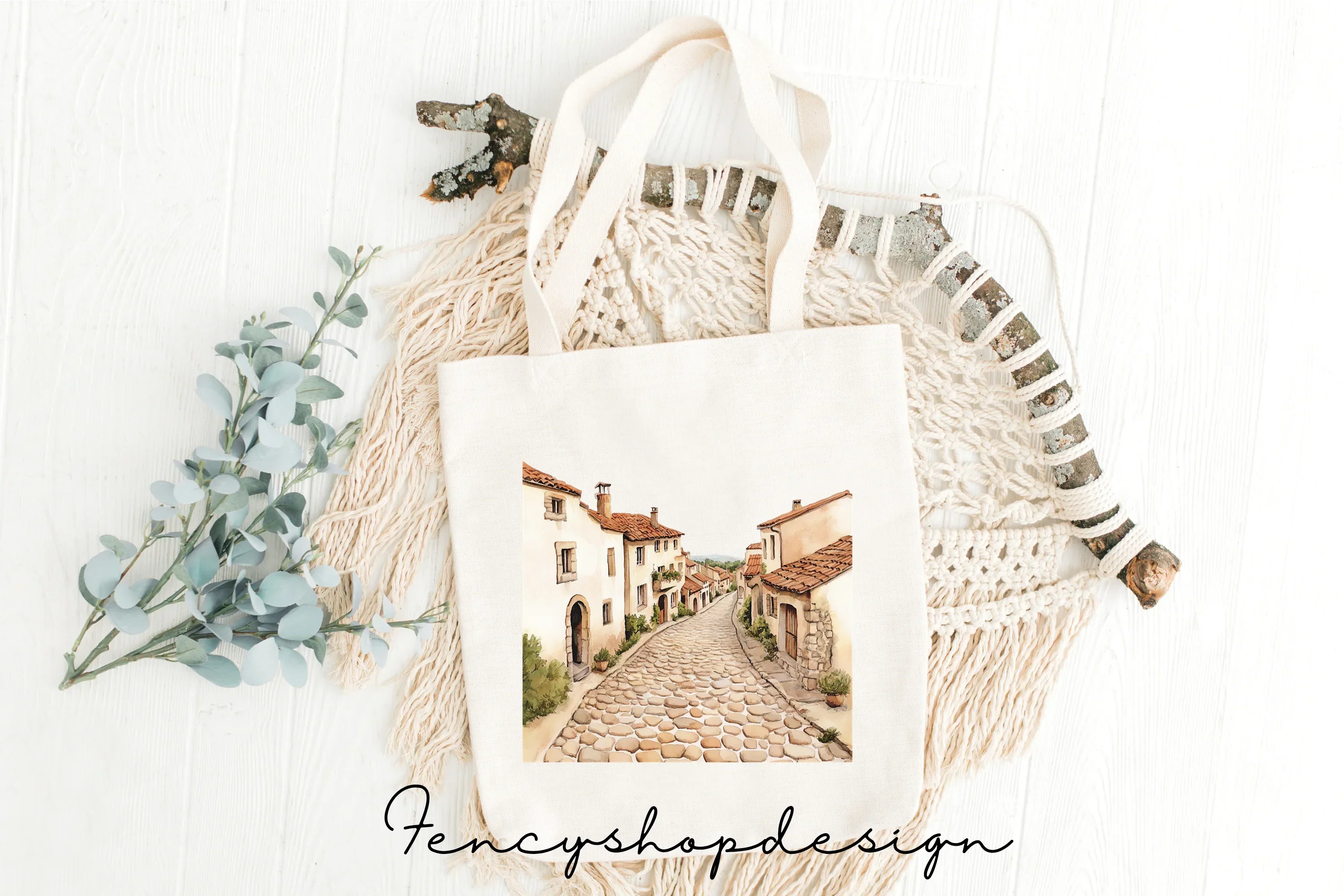 Charming Old World Cobblestone Path Clipart Bundle - Image 7