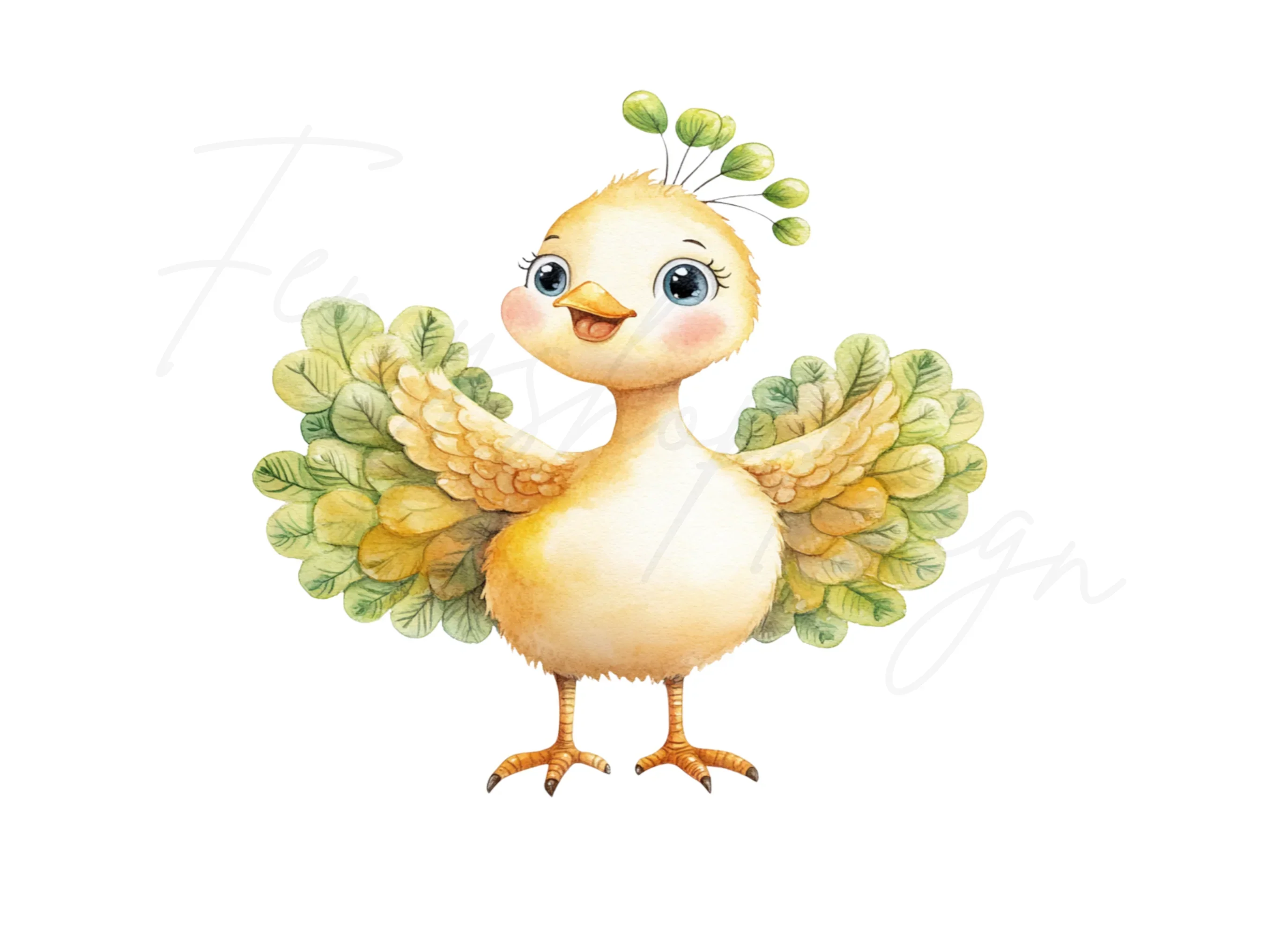 Charming Peacock Bird Clipart Bundle - Image 2