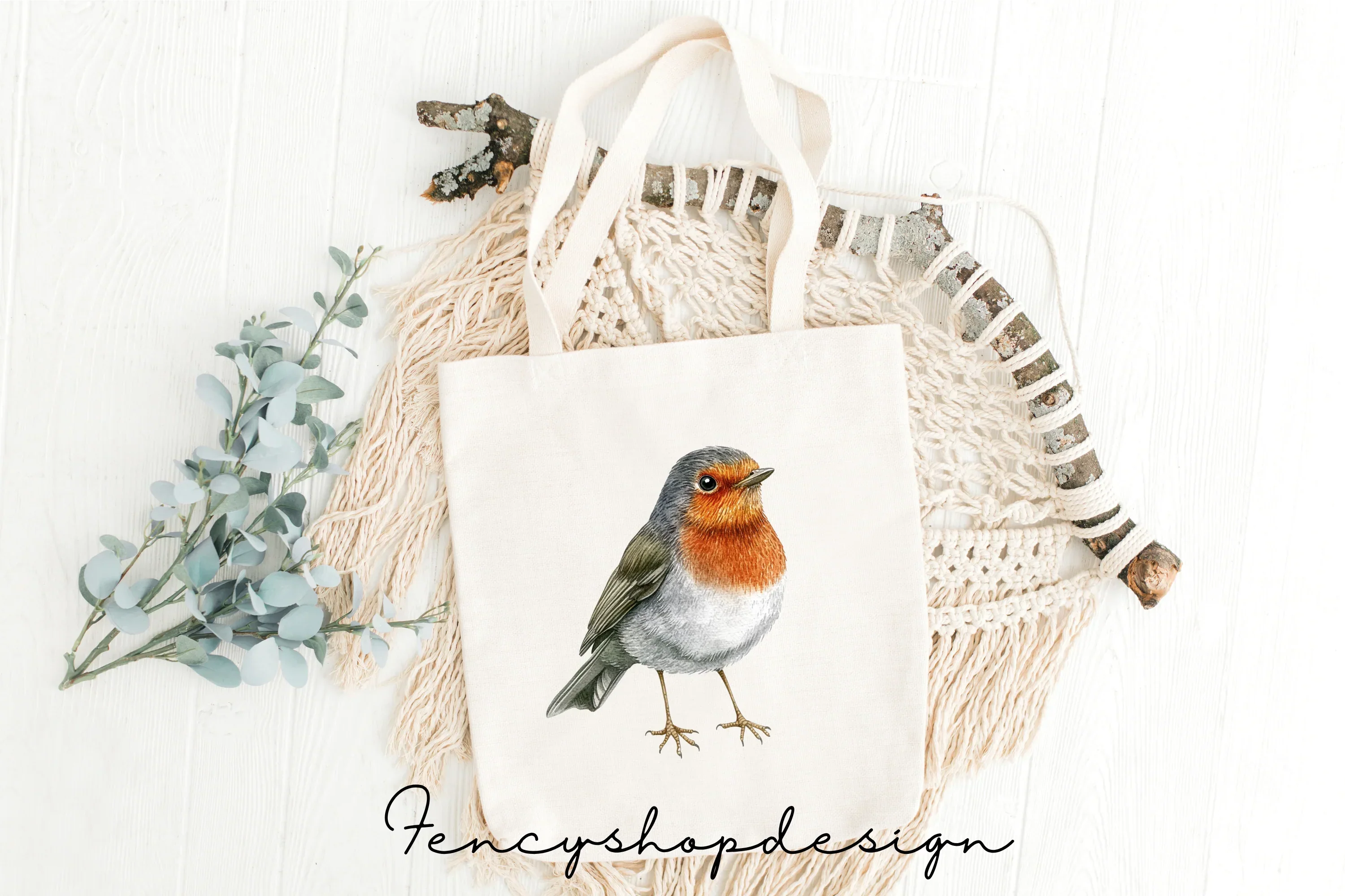Charming Robin Clipart Bundle - Image 8