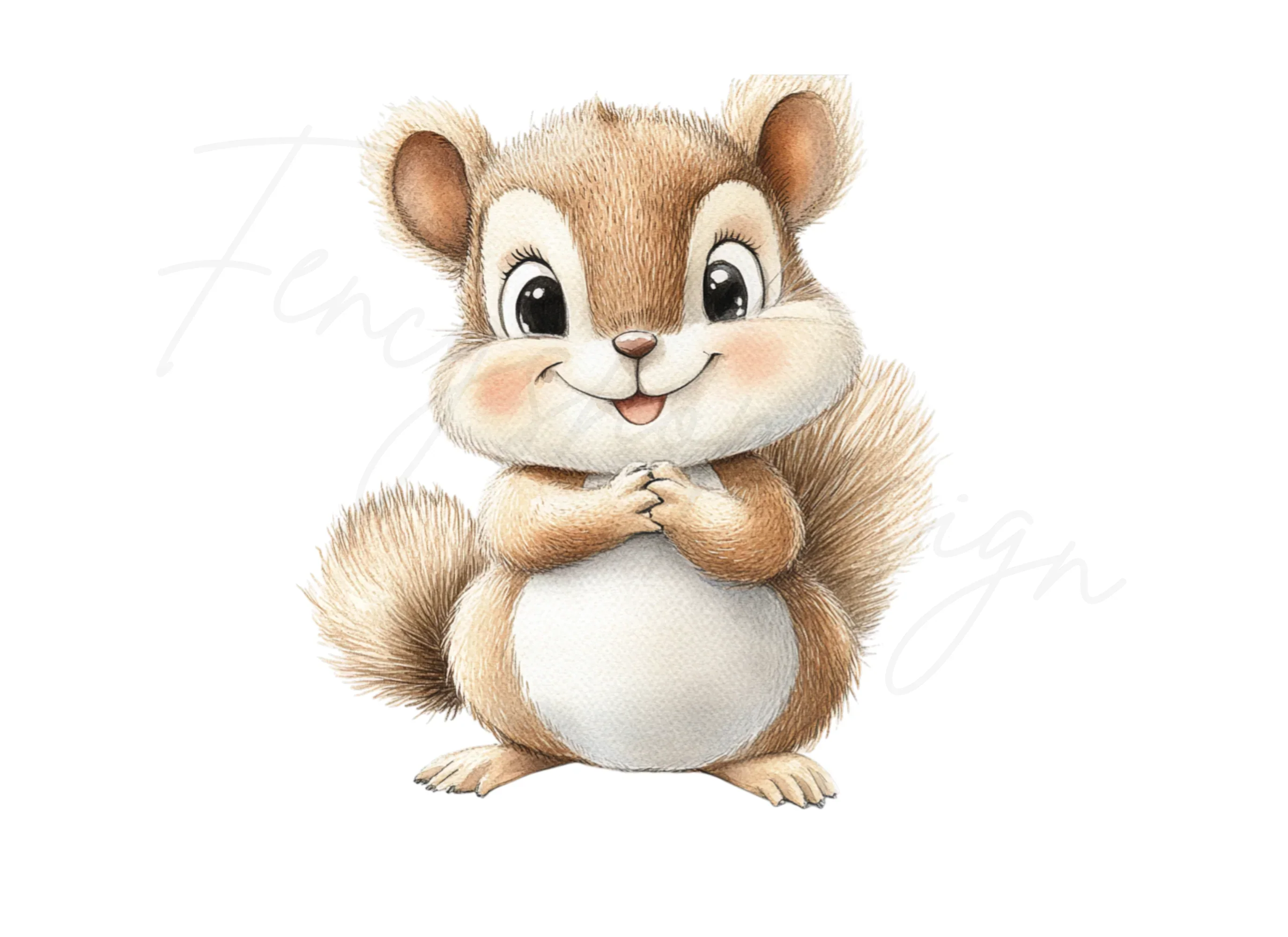 Charming Squirrel Clipart Bundle - Image 2