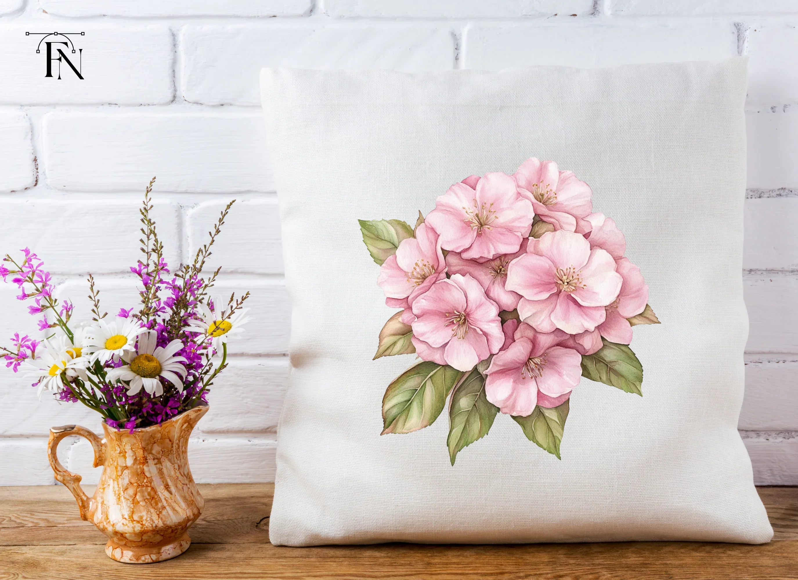 Cherry Blossom Bunch Clipart Bundle - Image 6