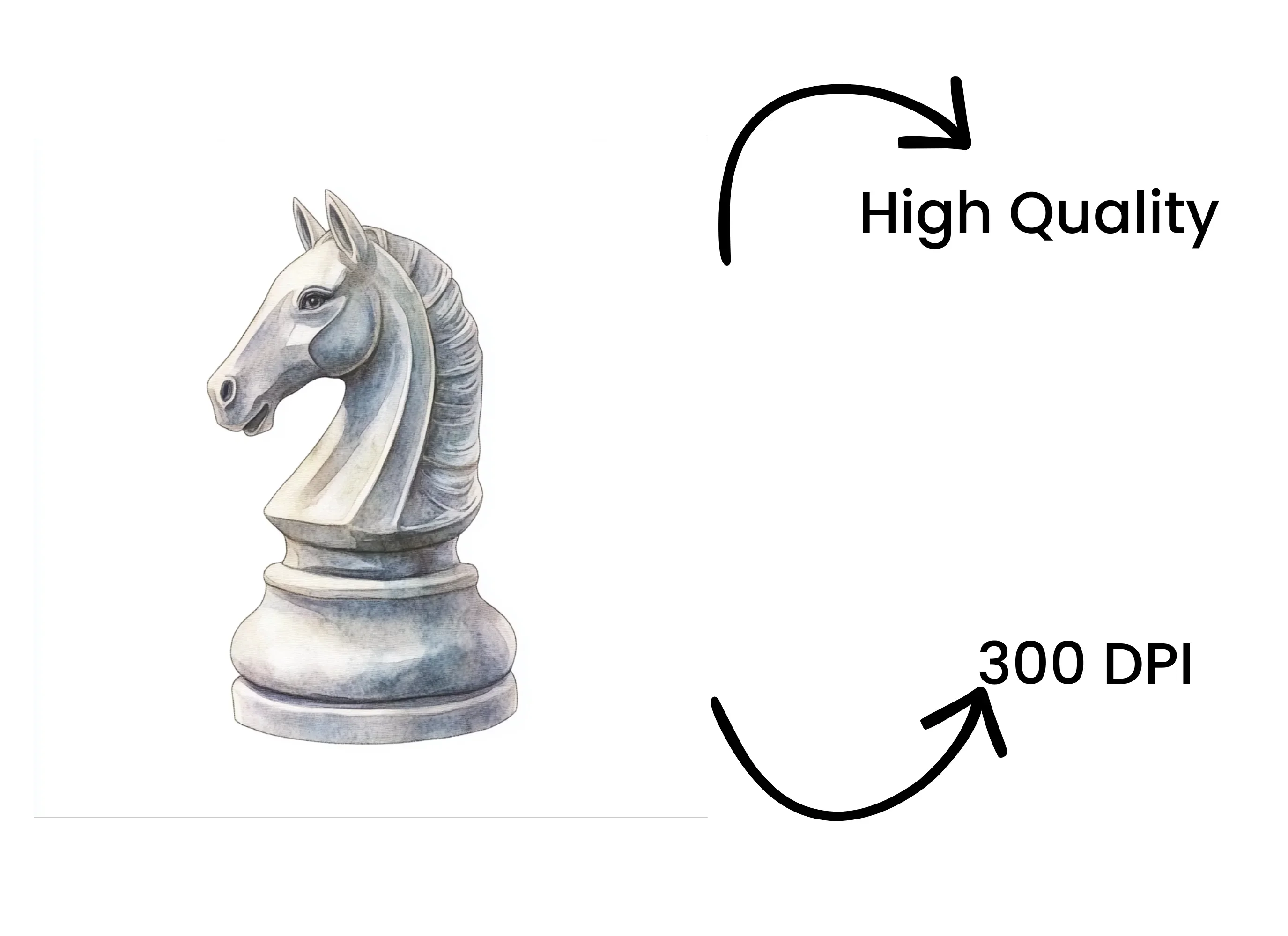 Chess Knight Clipart Bundle - Image 4