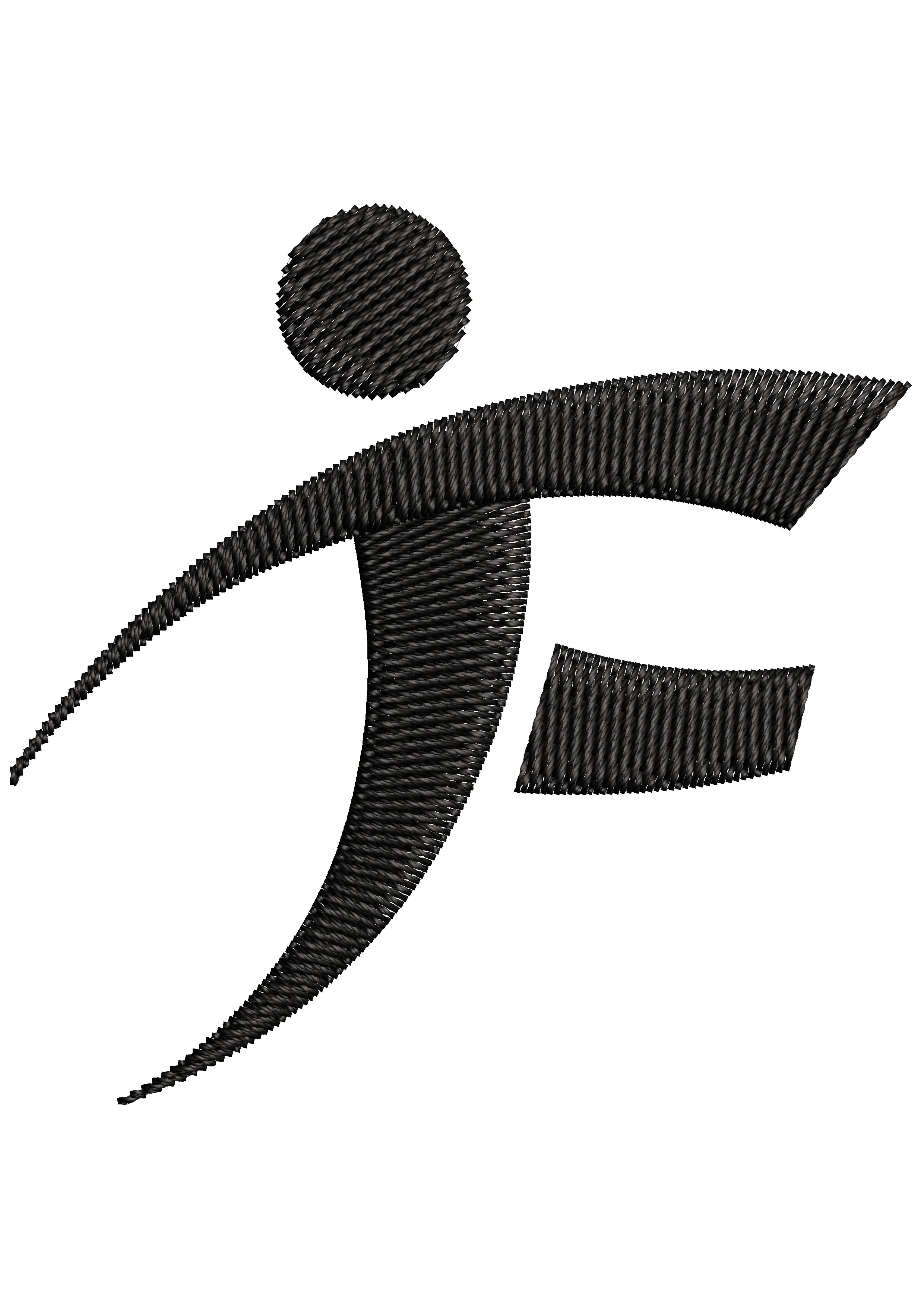 Child Sign Embroidery Design