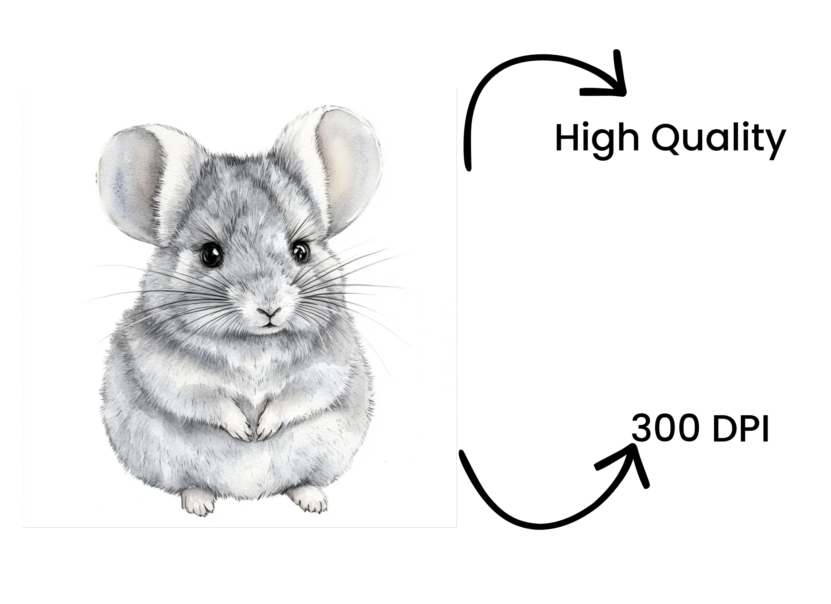 Chinchilla Clipart Bundle - Image 4