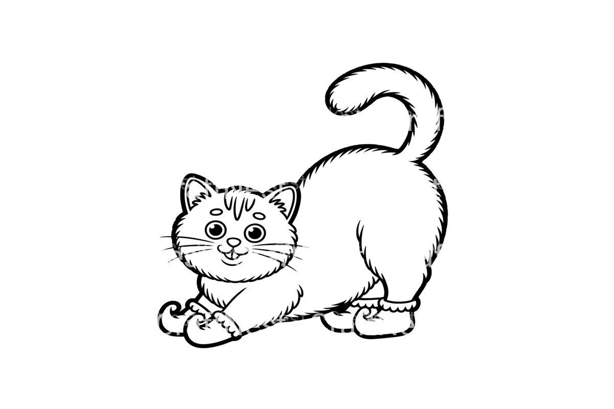 Christmas CatsFun Coloring Books - Image 4