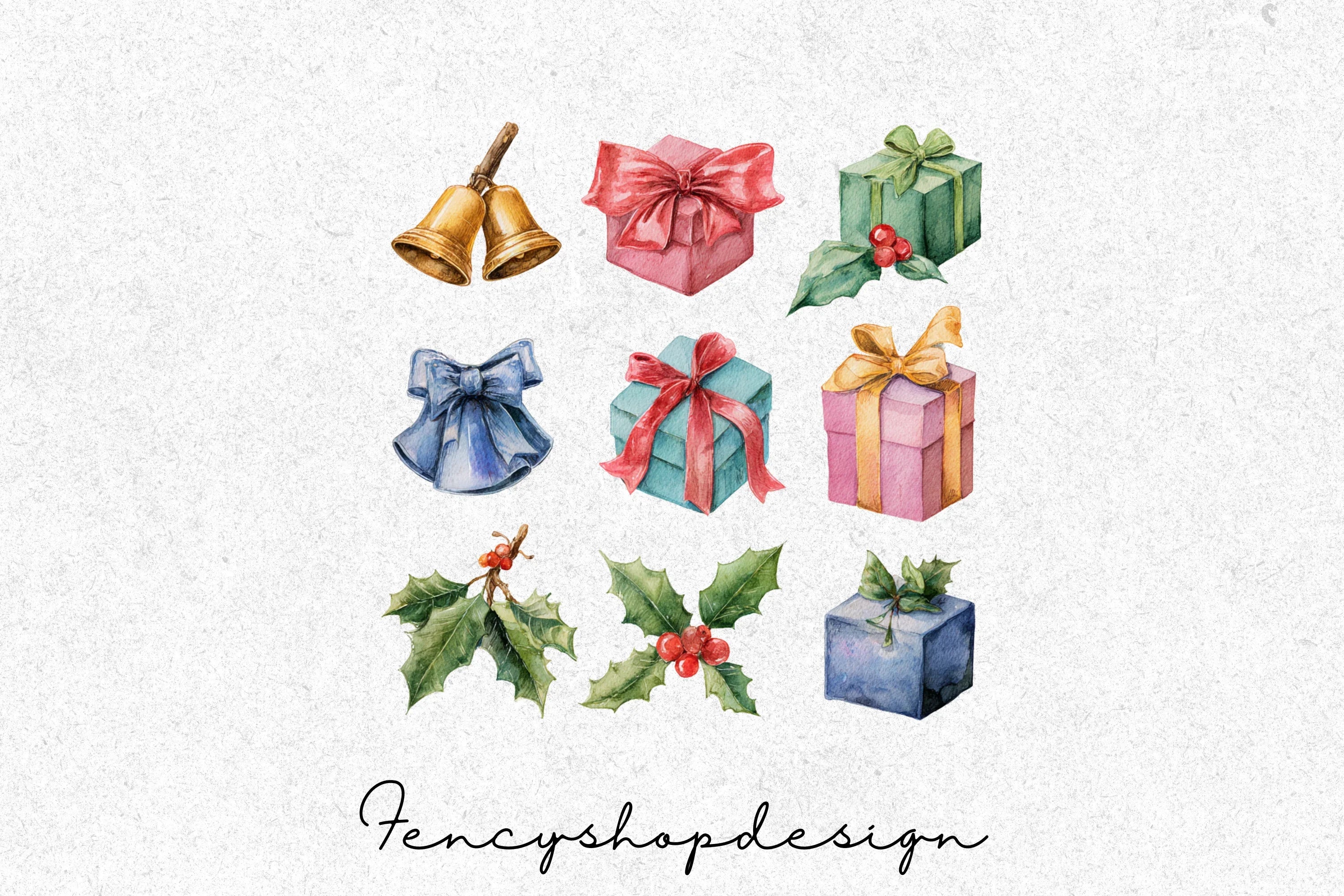 Christmas Clipart Bundle - Image 3