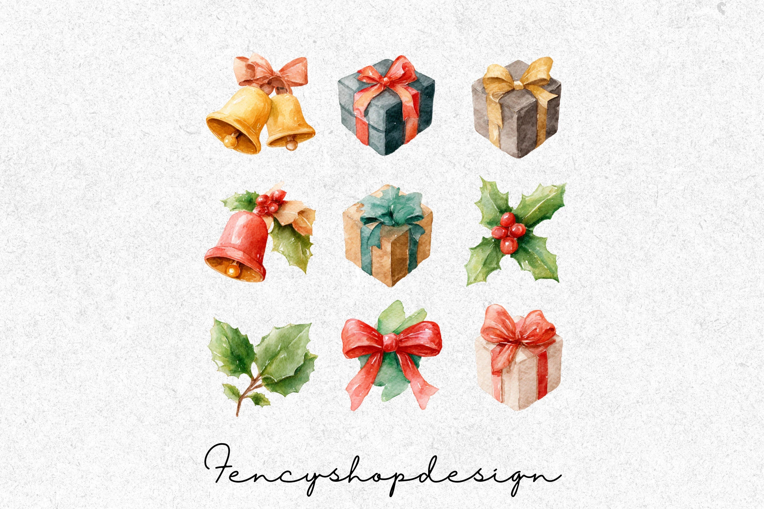Christmas Clipart Bundle - Image 4