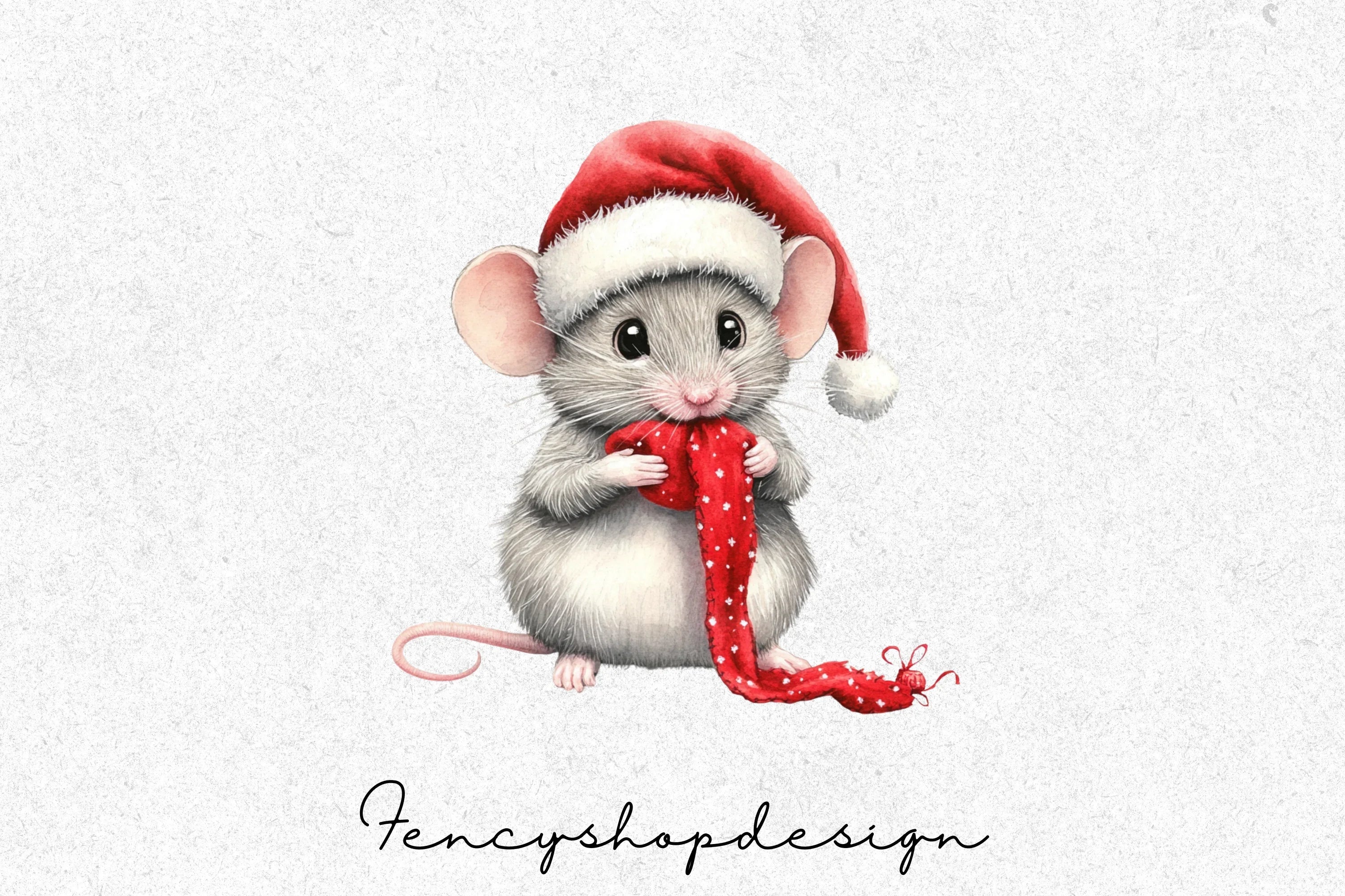 Christmas Crafting Elements Clipart Bundle - Image 7
