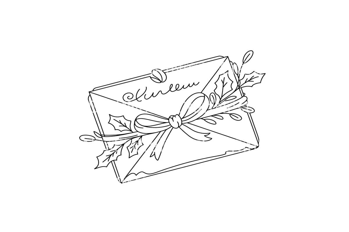 Christmas Letter Coloring Books - Image 4