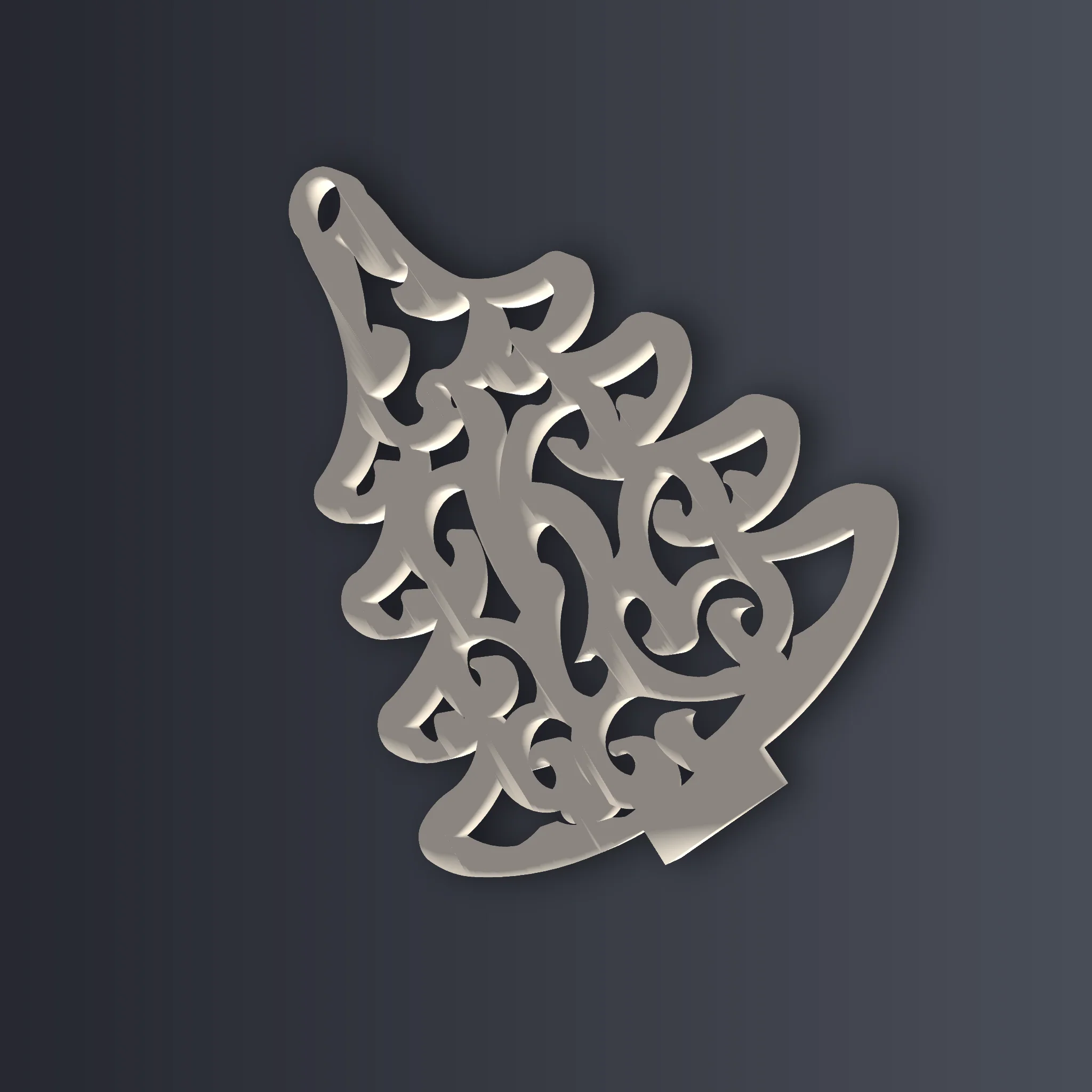 Christmas Tree 3D Print STL File - Image 2