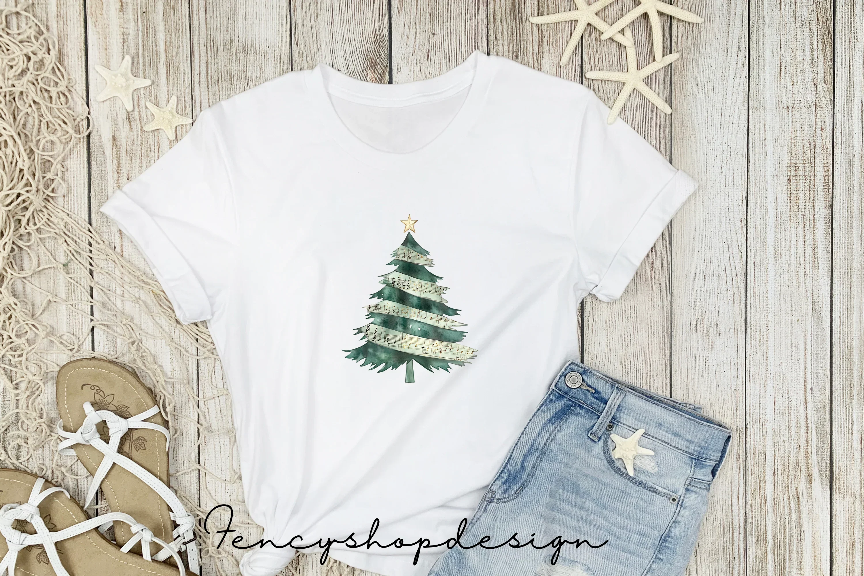 Christmas Tree Clipart Bundle - Image 5