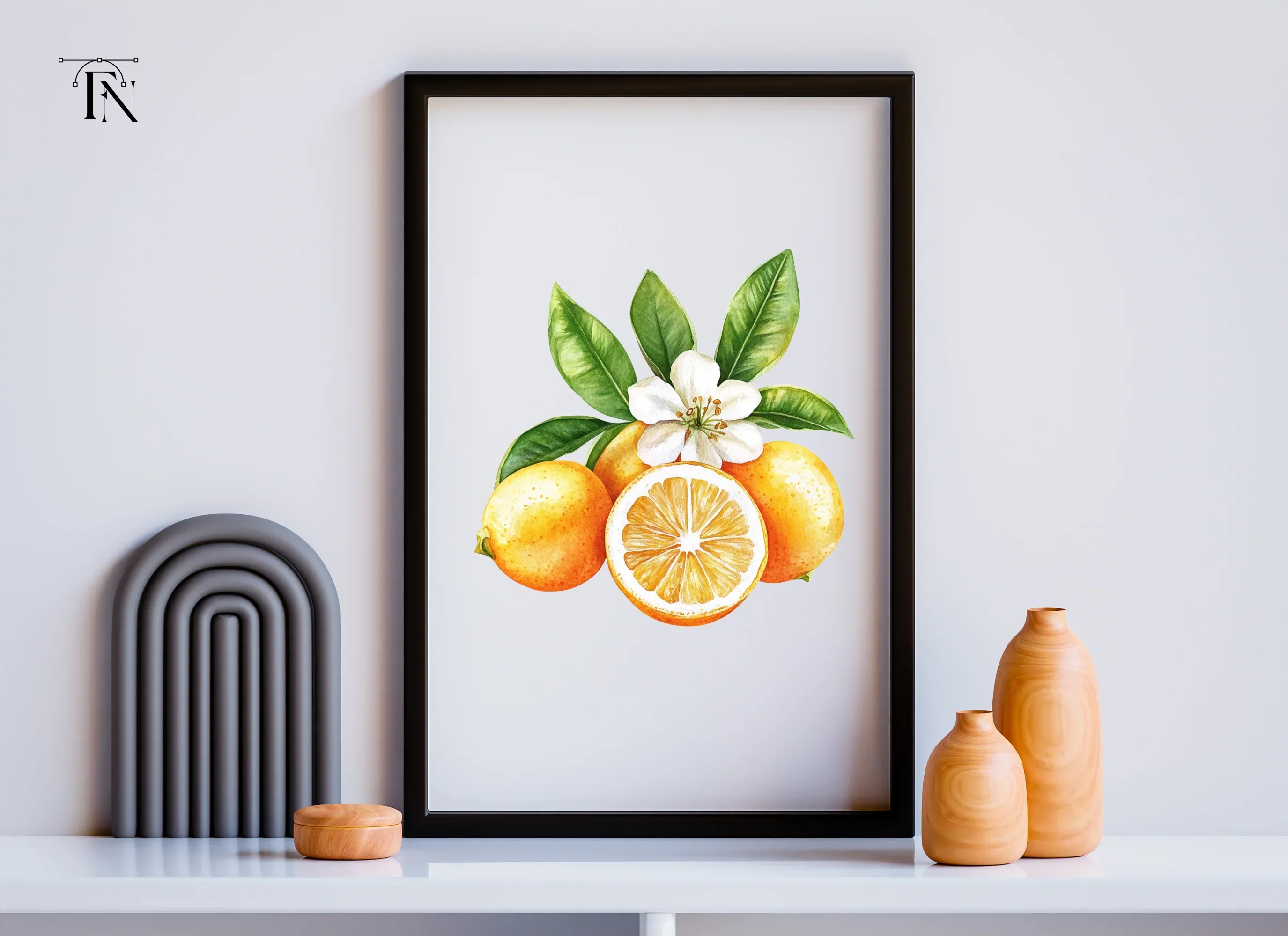 Citrus Fruit Clipart Bundle - Image 3