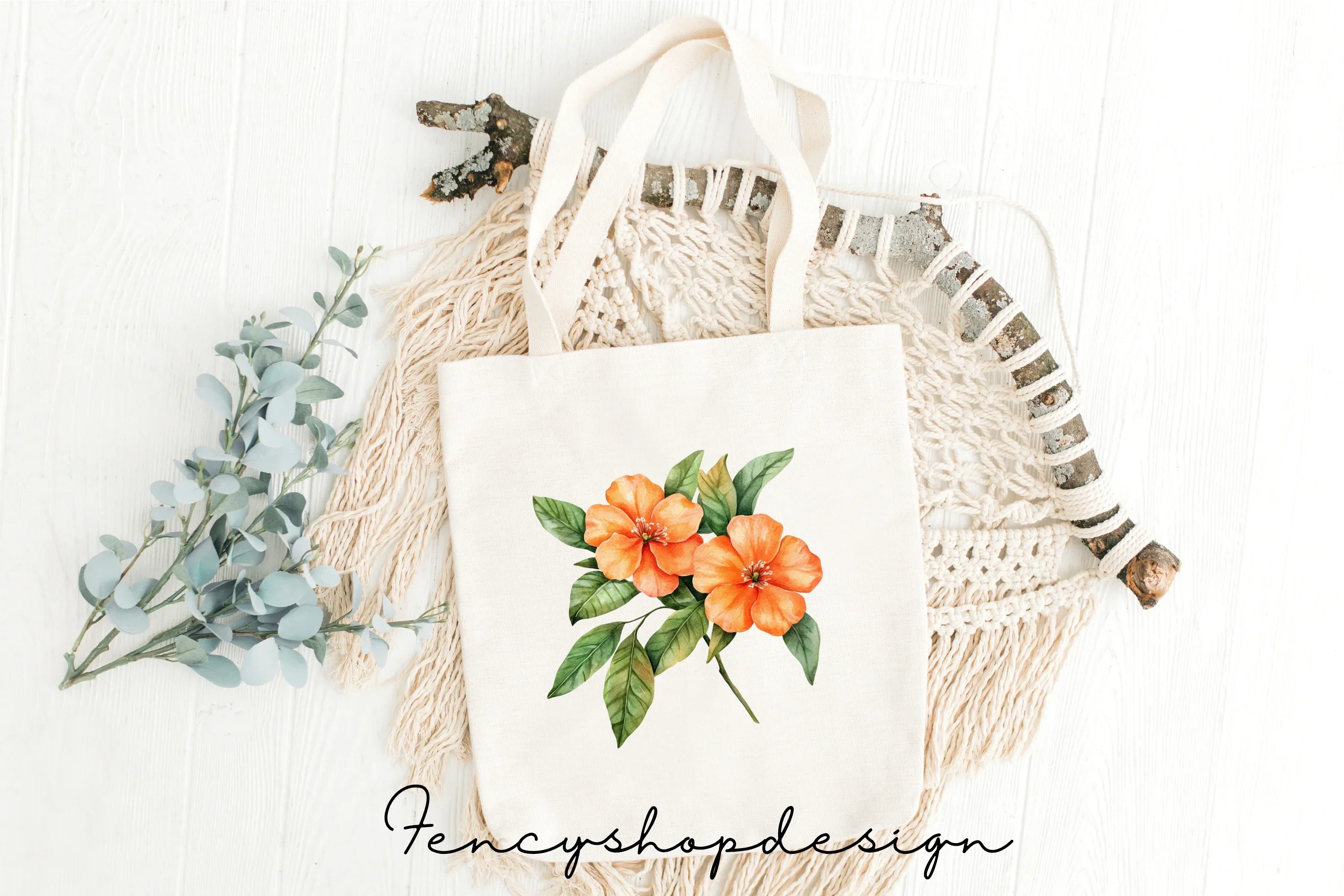 Citrus Fruits Blossoms Clipart Bundle - Image 8