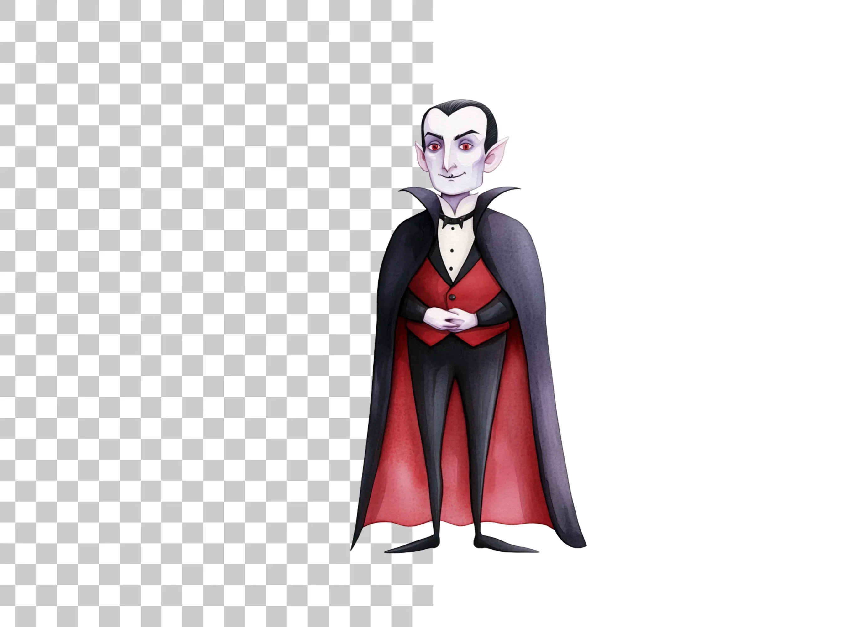 Classic Vampire Clipart Bundle - Image 2