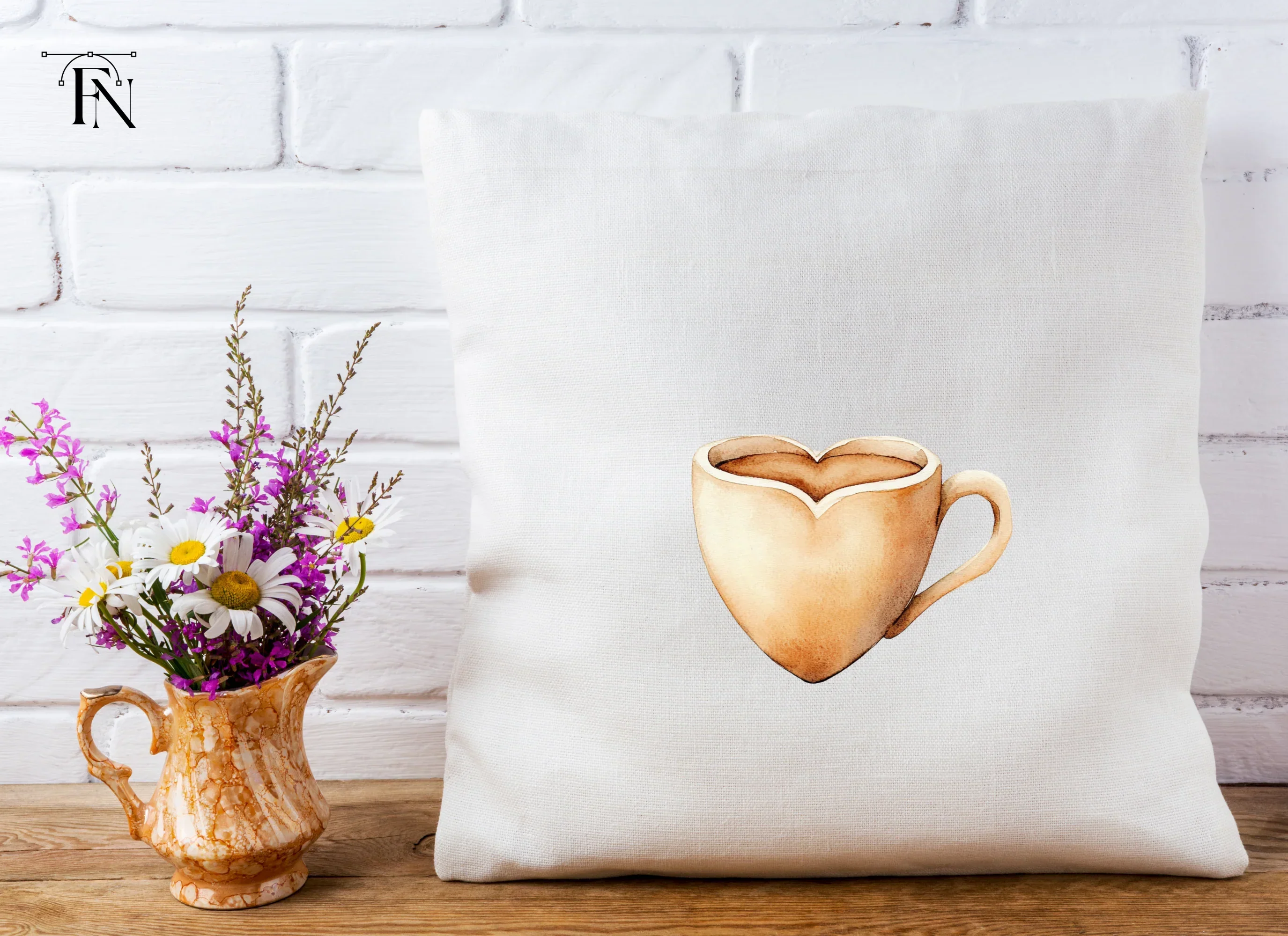 Heart Coffee Mug Clipart Bundle - Image 4
