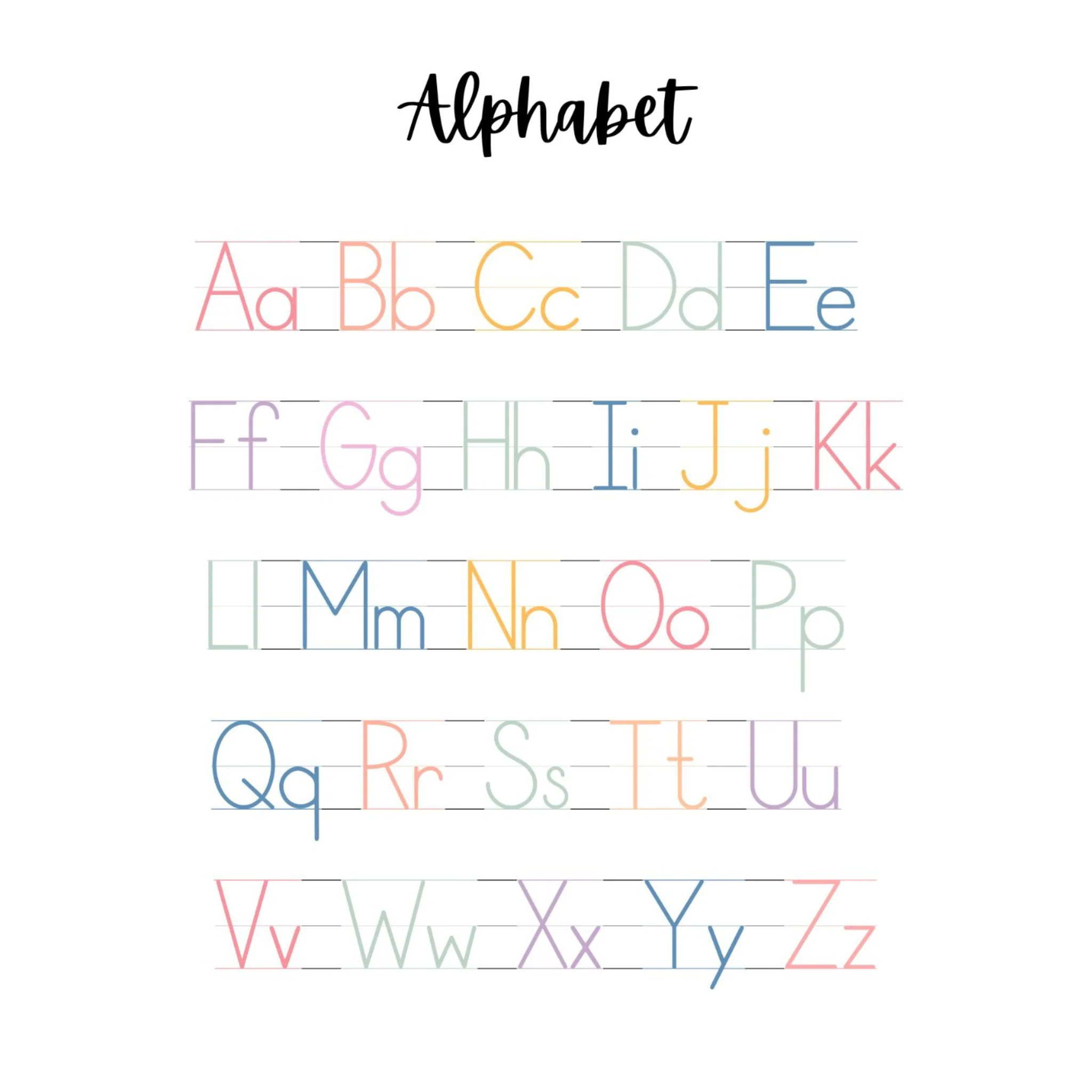 Classroom Educational Posters Set 1 - Image 2