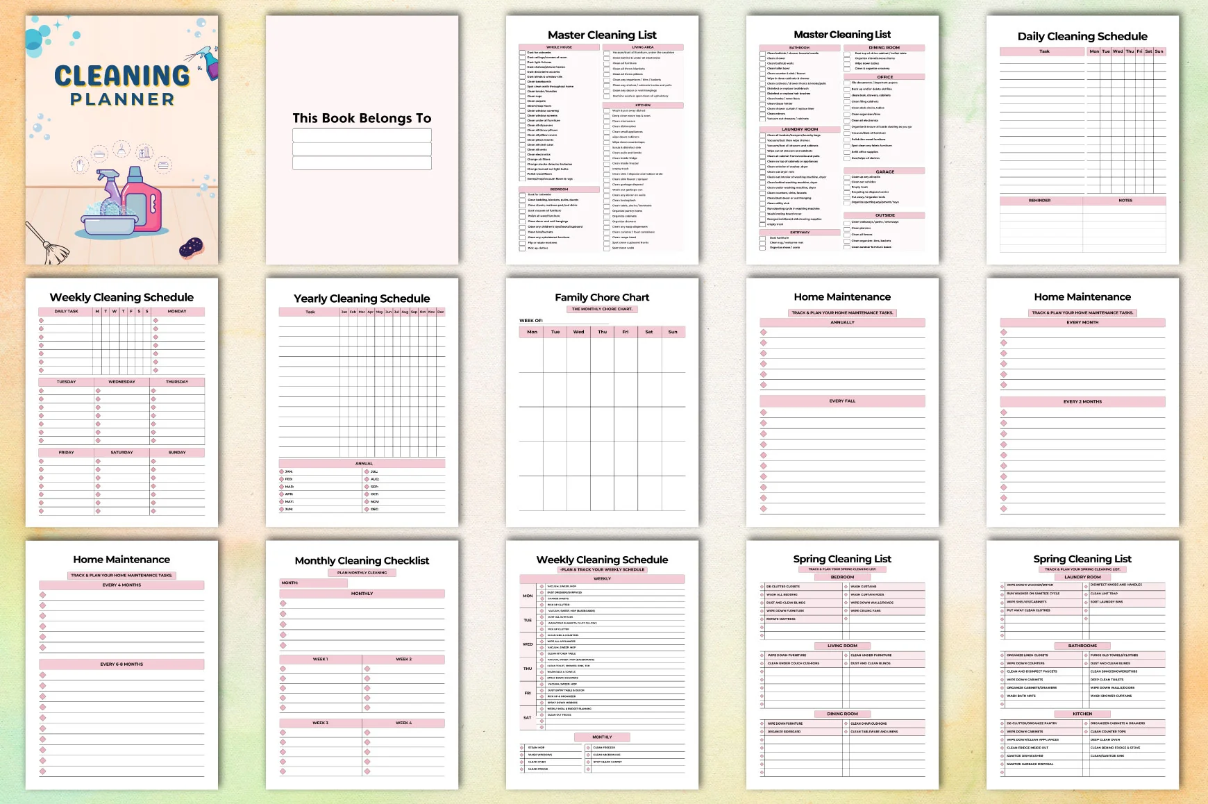 Cleaning Planner Guide - Image 2