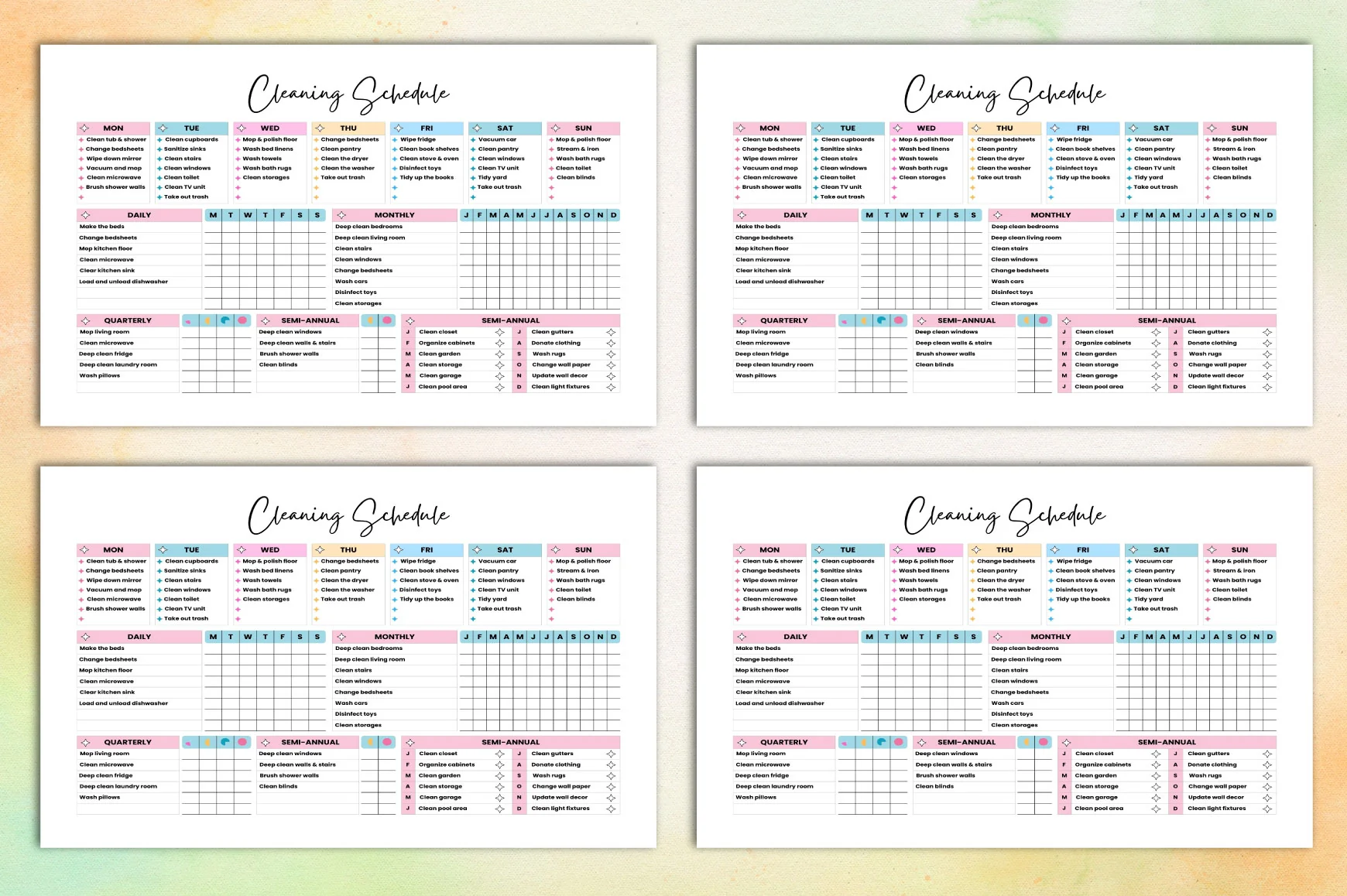 Cleaning Schedule Planner - Image 3