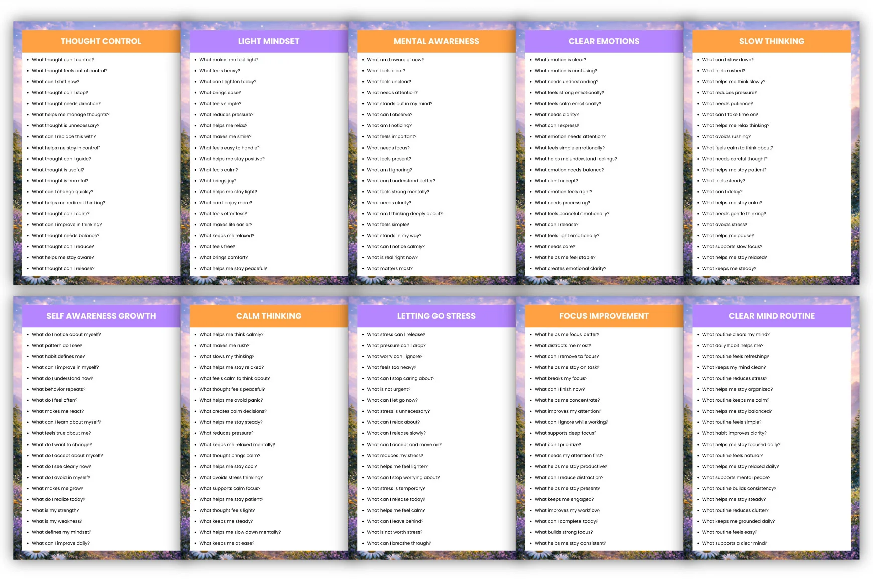 Clear Mind Prompts - Image 2