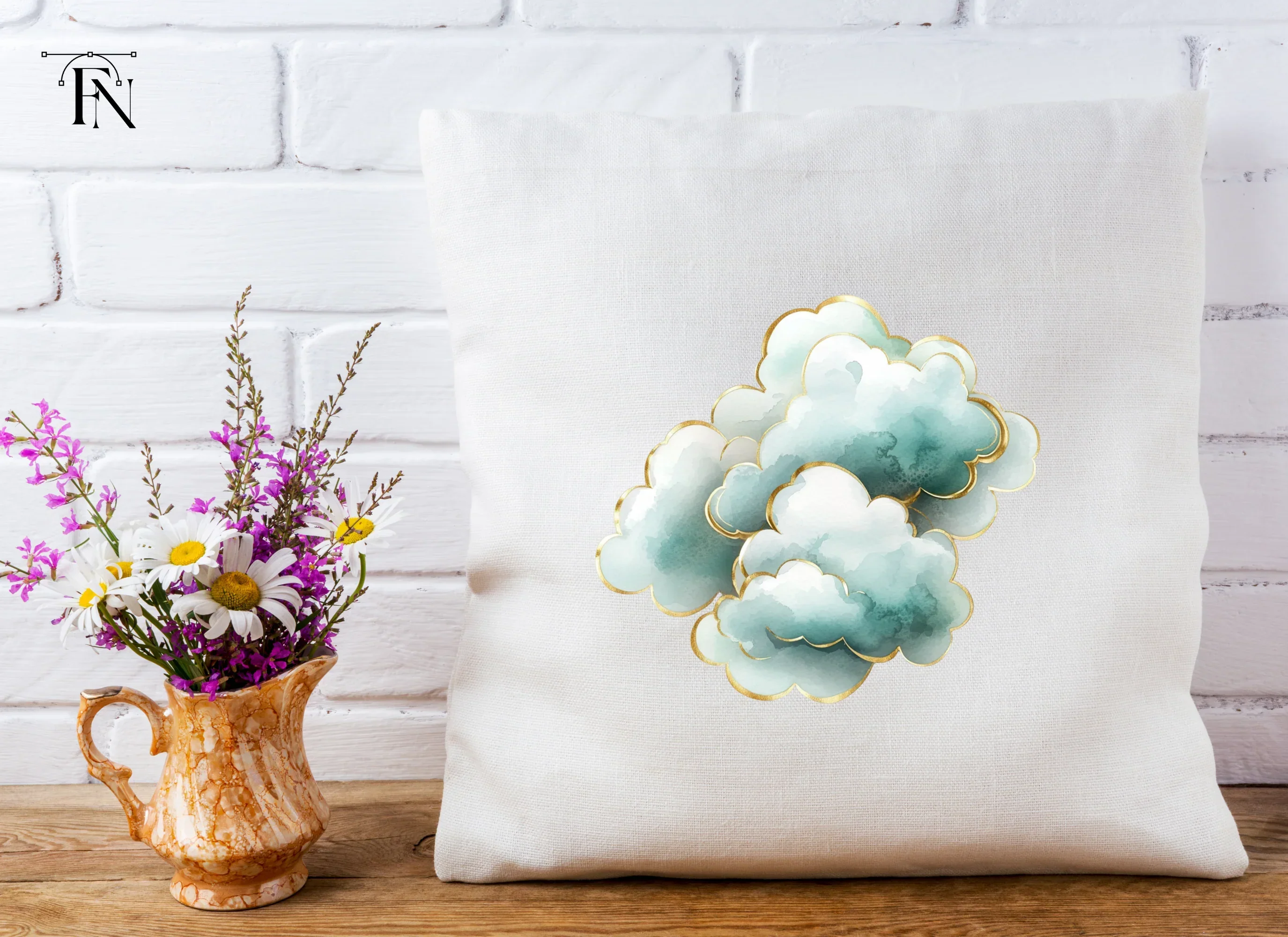 Clouds Clipart Bundle - Image 4