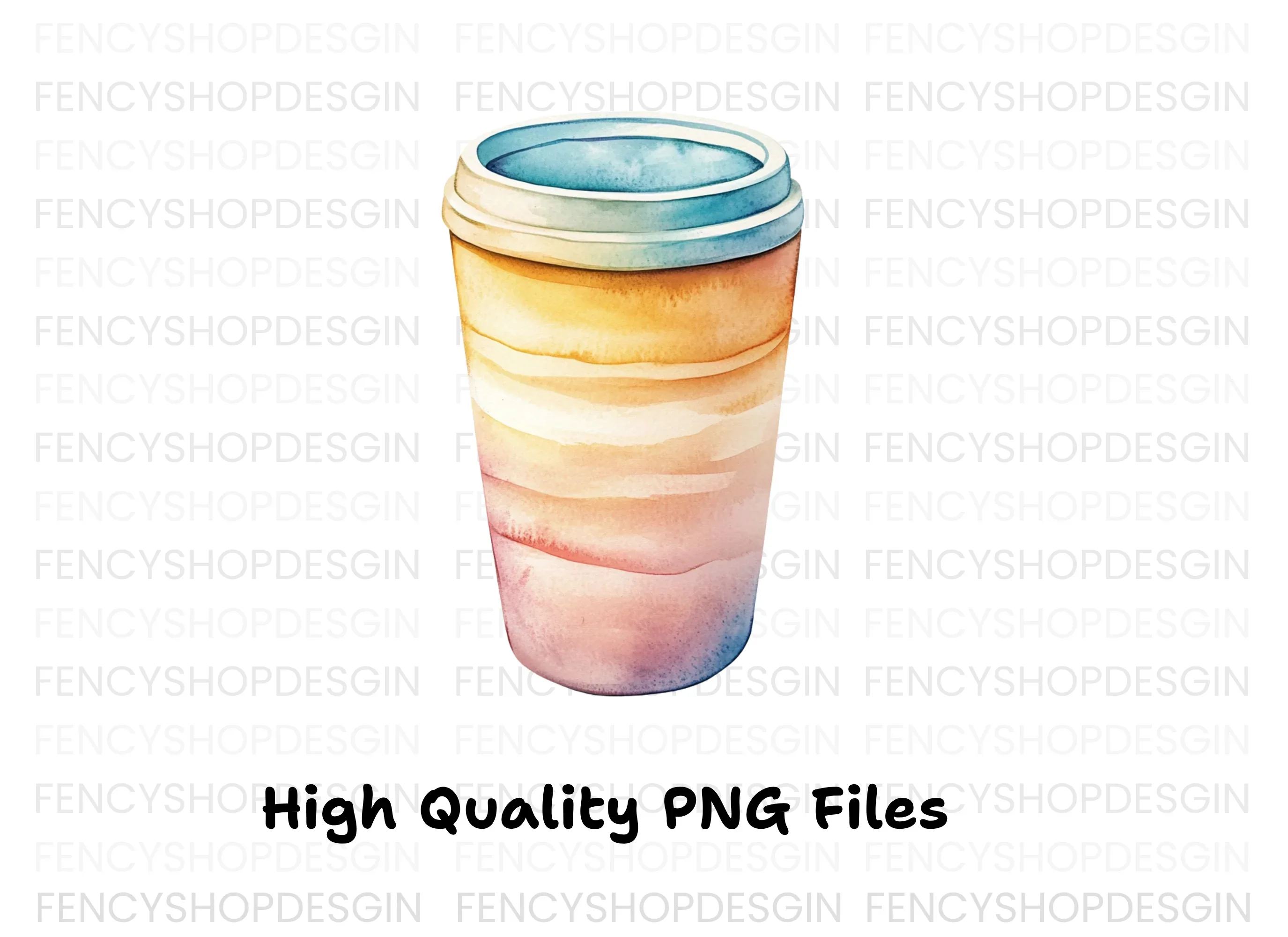 Coffee Cup Clipart Bundle - Image 3