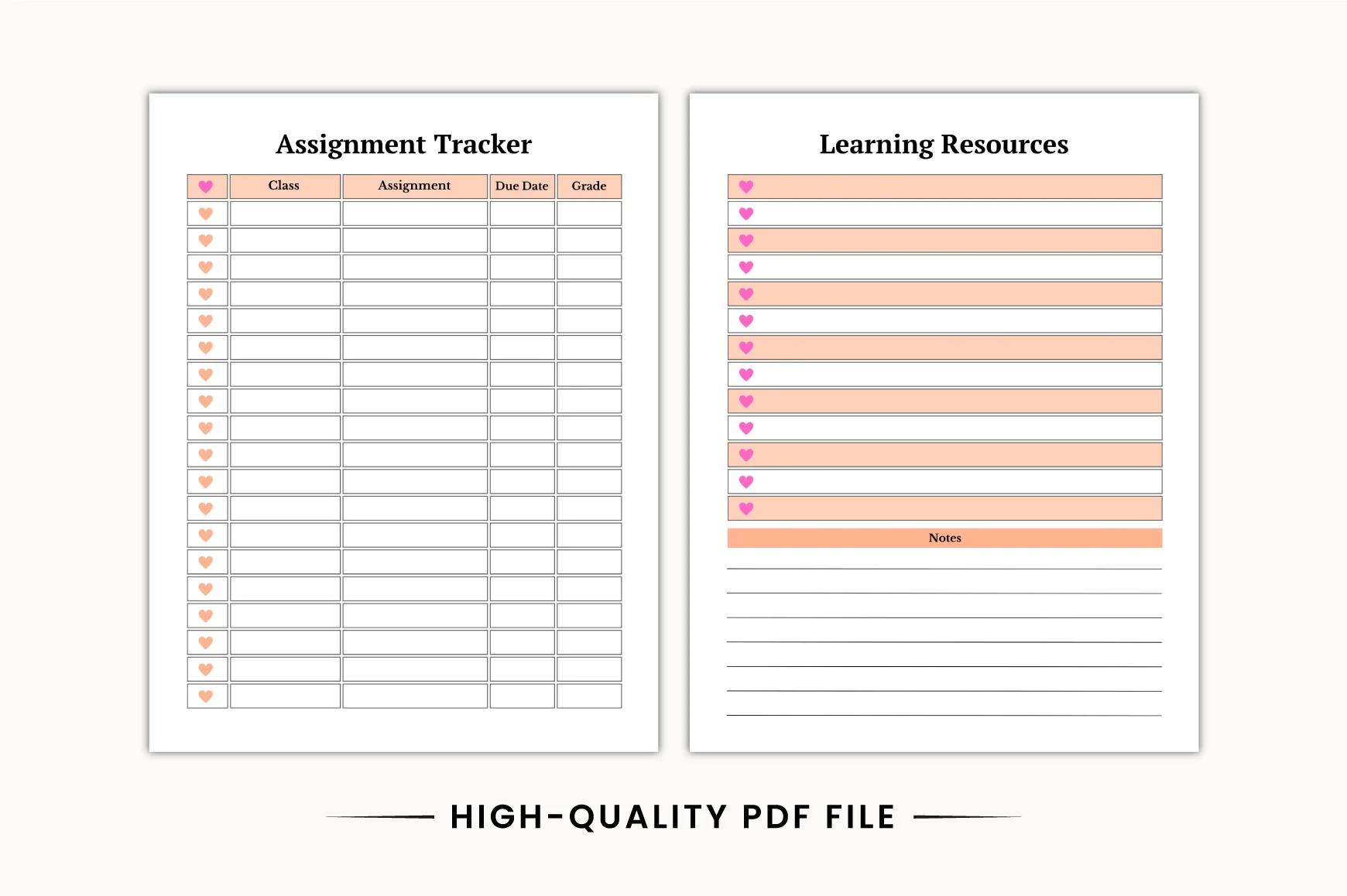 College Academic Student Planner - Image 3