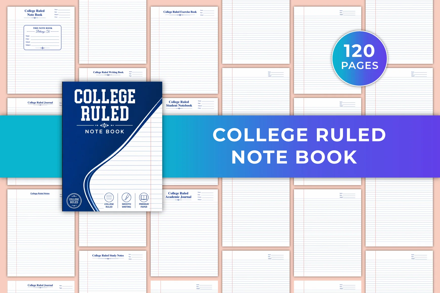 College Ruled Note Book